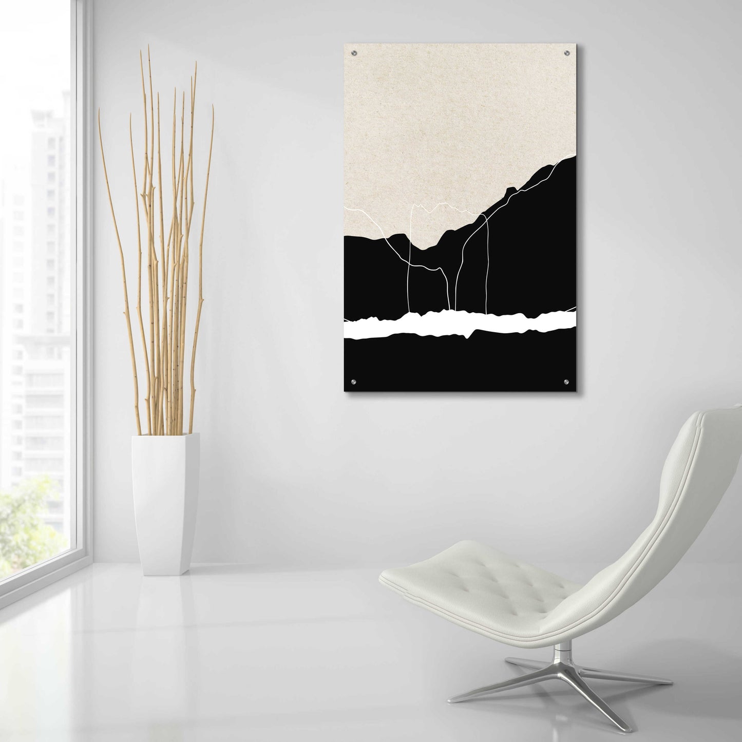 Epic Art 'Apart' by Design Fabrikken, Acrylic Glass Wall Art,24x36