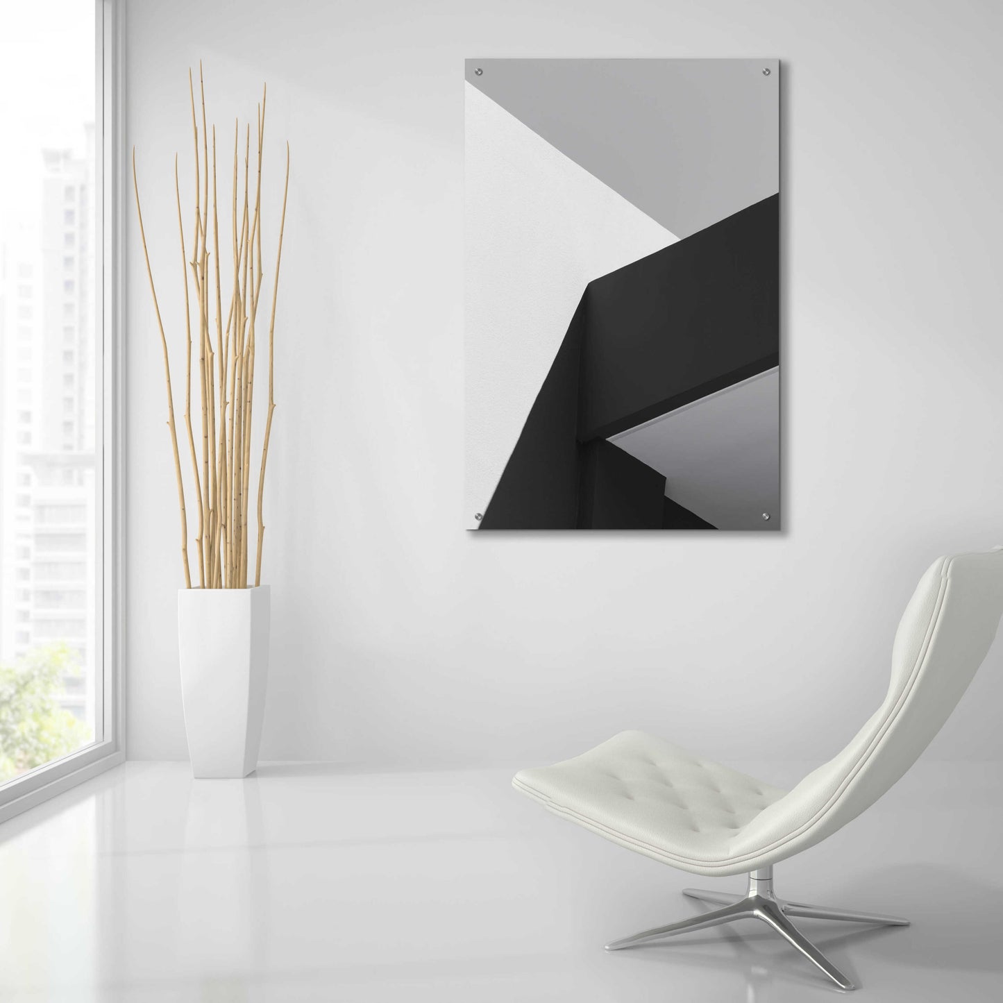 Epic Art 'Architecture 1' by Design Fabrikken, Acrylic Glass Wall Art,24x36