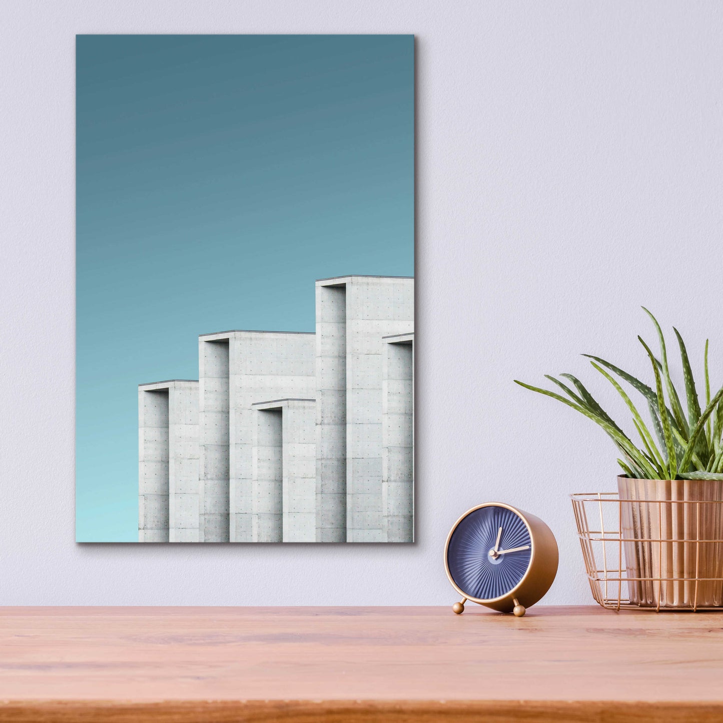 Epic Art 'Architecture 2' by Design Fabrikken, Acrylic Glass Wall Art,12x16