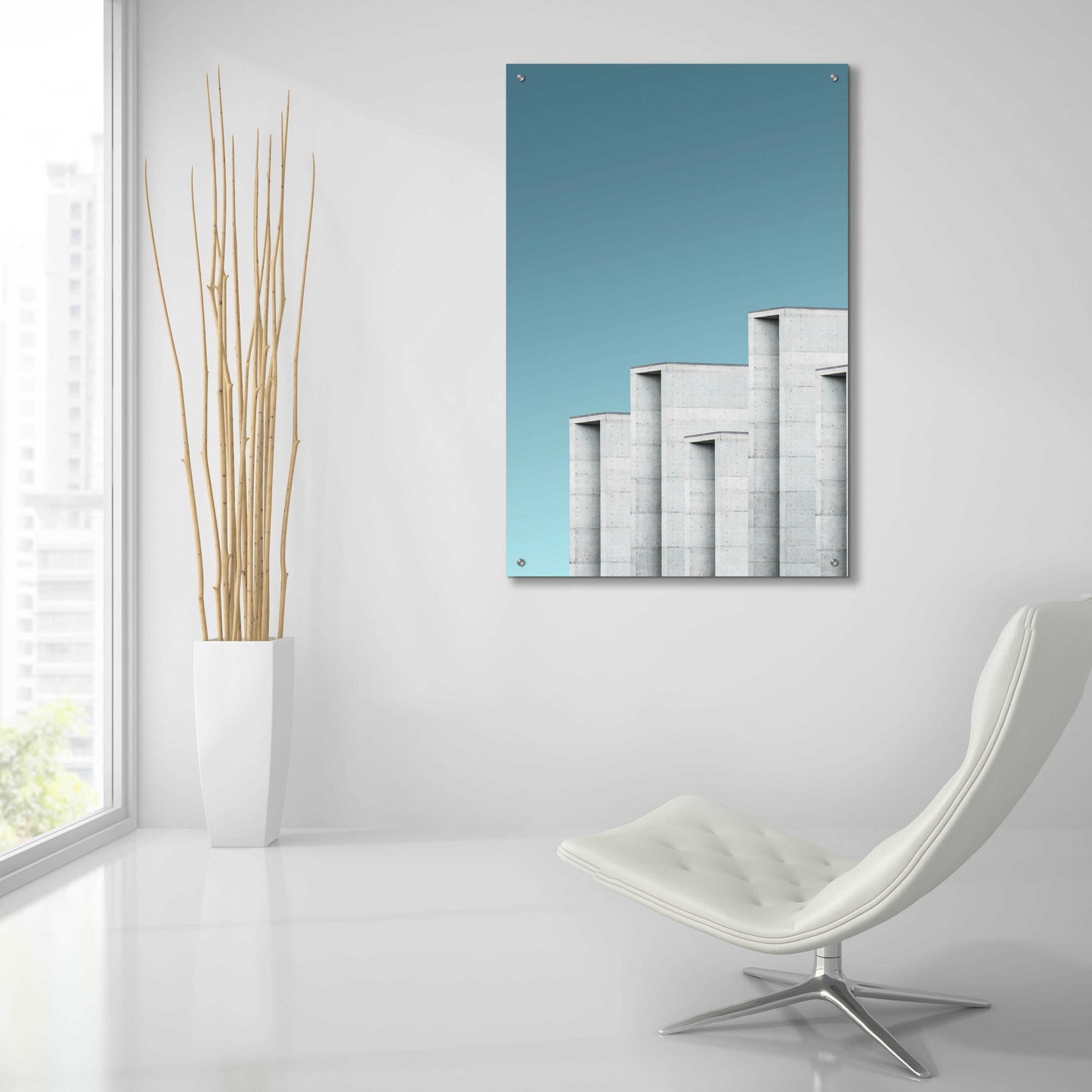 Epic Art 'Architecture 2' by Design Fabrikken, Acrylic Glass Wall Art,24x36