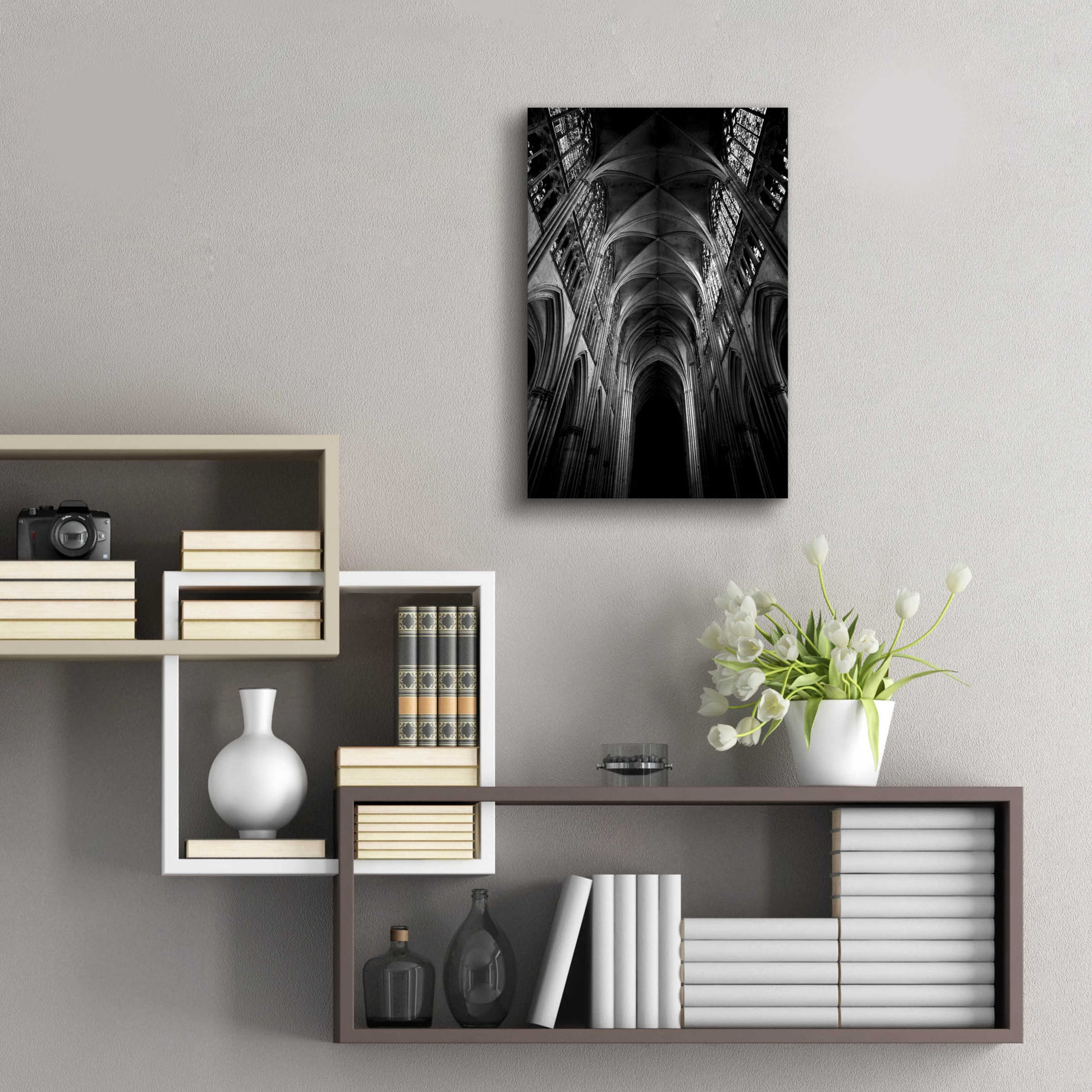 Epic Art 'Architecture 3' by Design Fabrikken, Acrylic Glass Wall Art,16x24