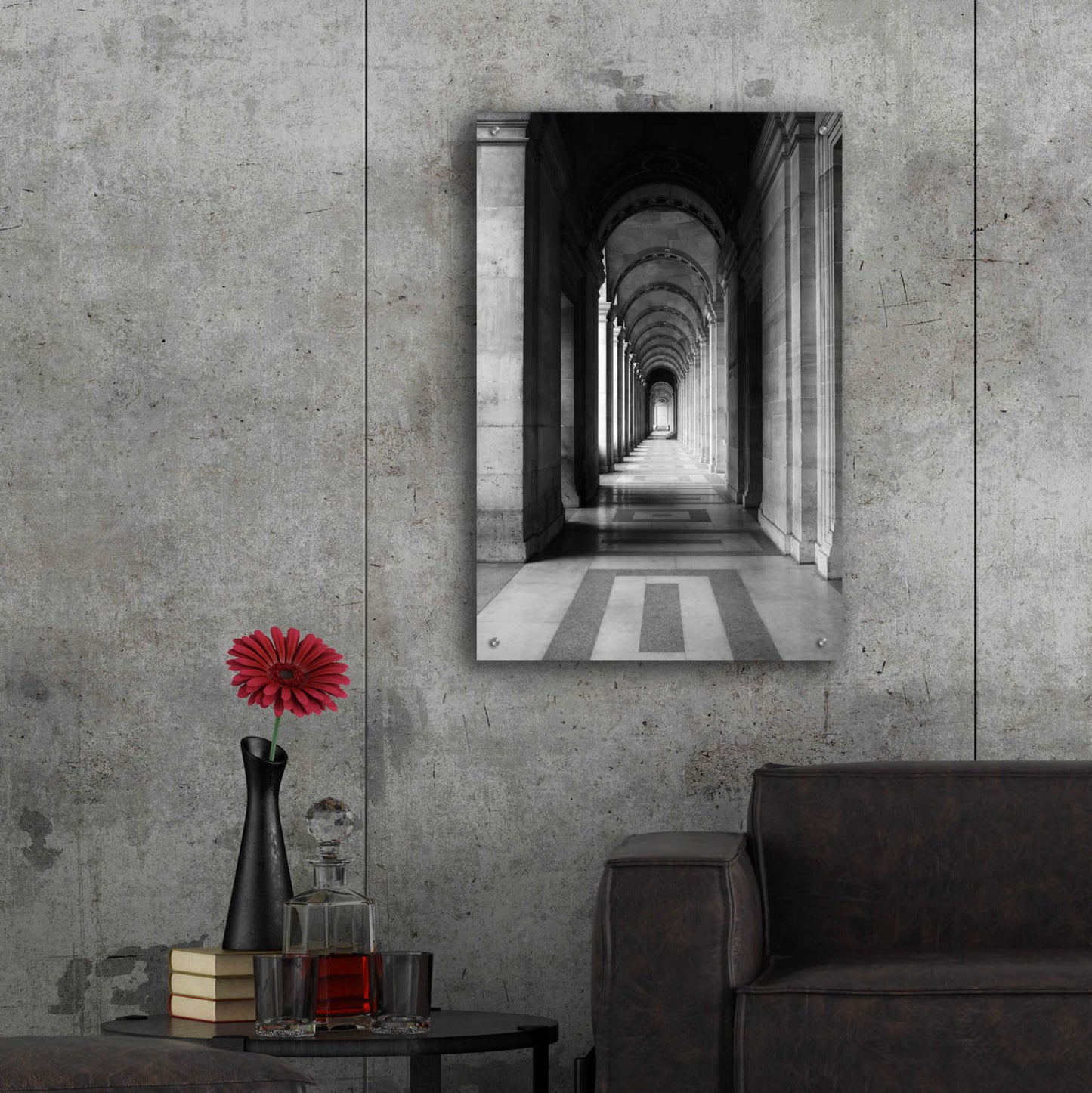 Epic Art 'Architecture 5' by Design Fabrikken, Acrylic Glass Wall Art,24x36