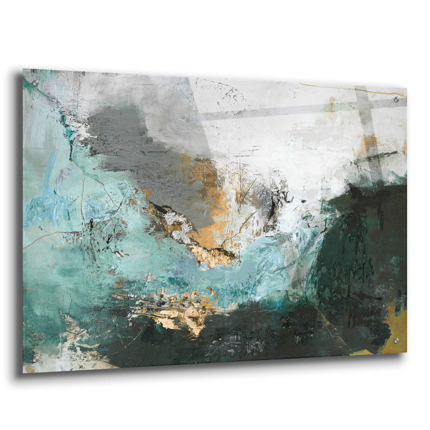 Epic Art 'Arctic Green' by Design Fabrikken, Acrylic Glass Wall Art,36x24