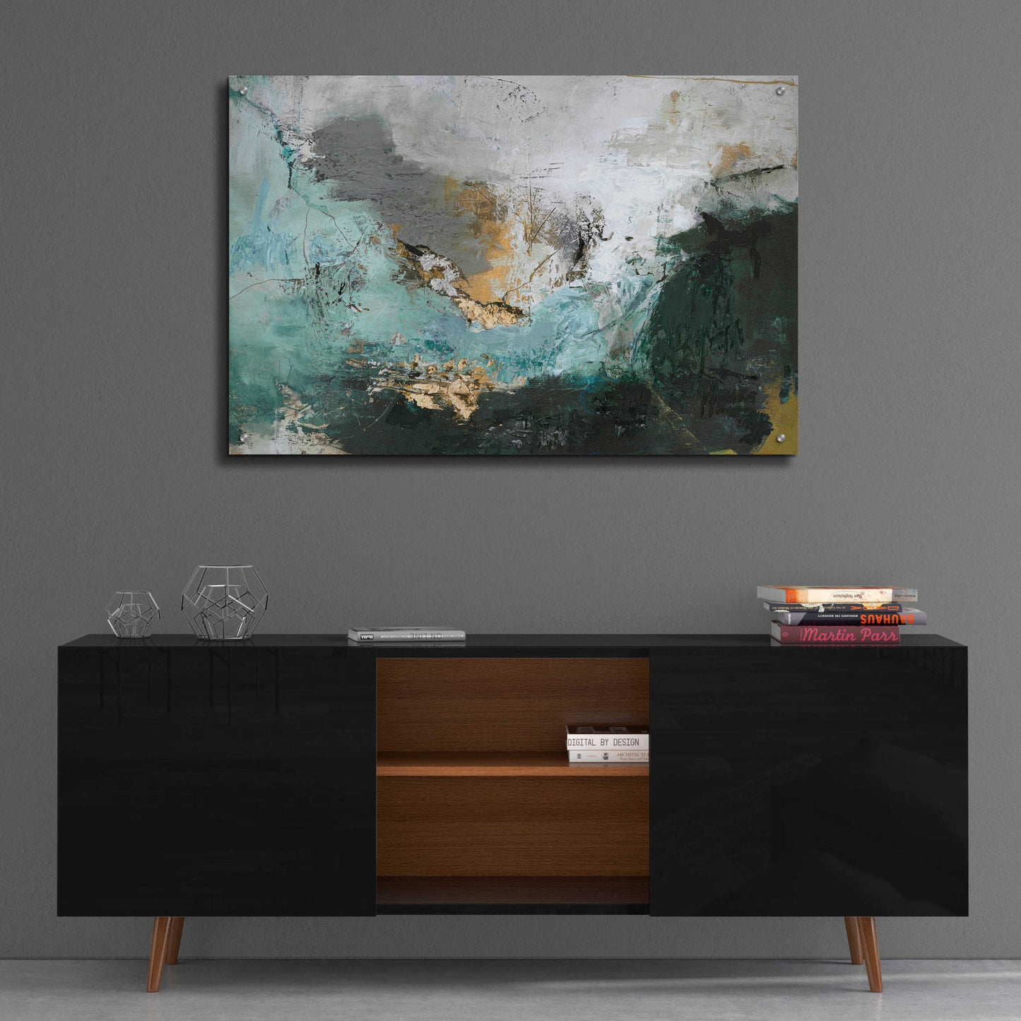 Epic Art 'Arctic Green' by Design Fabrikken, Acrylic Glass Wall Art,36x24