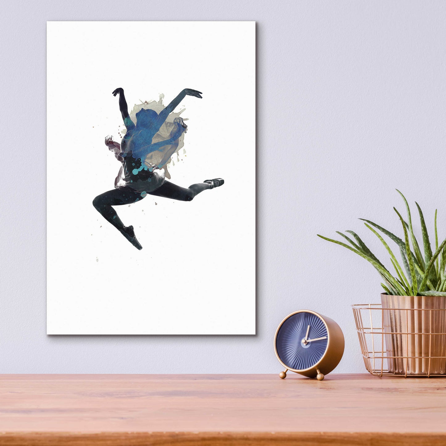 Epic Art 'Ballerina Floating' by Design Fabrikken, Acrylic Glass Wall Art,12x16