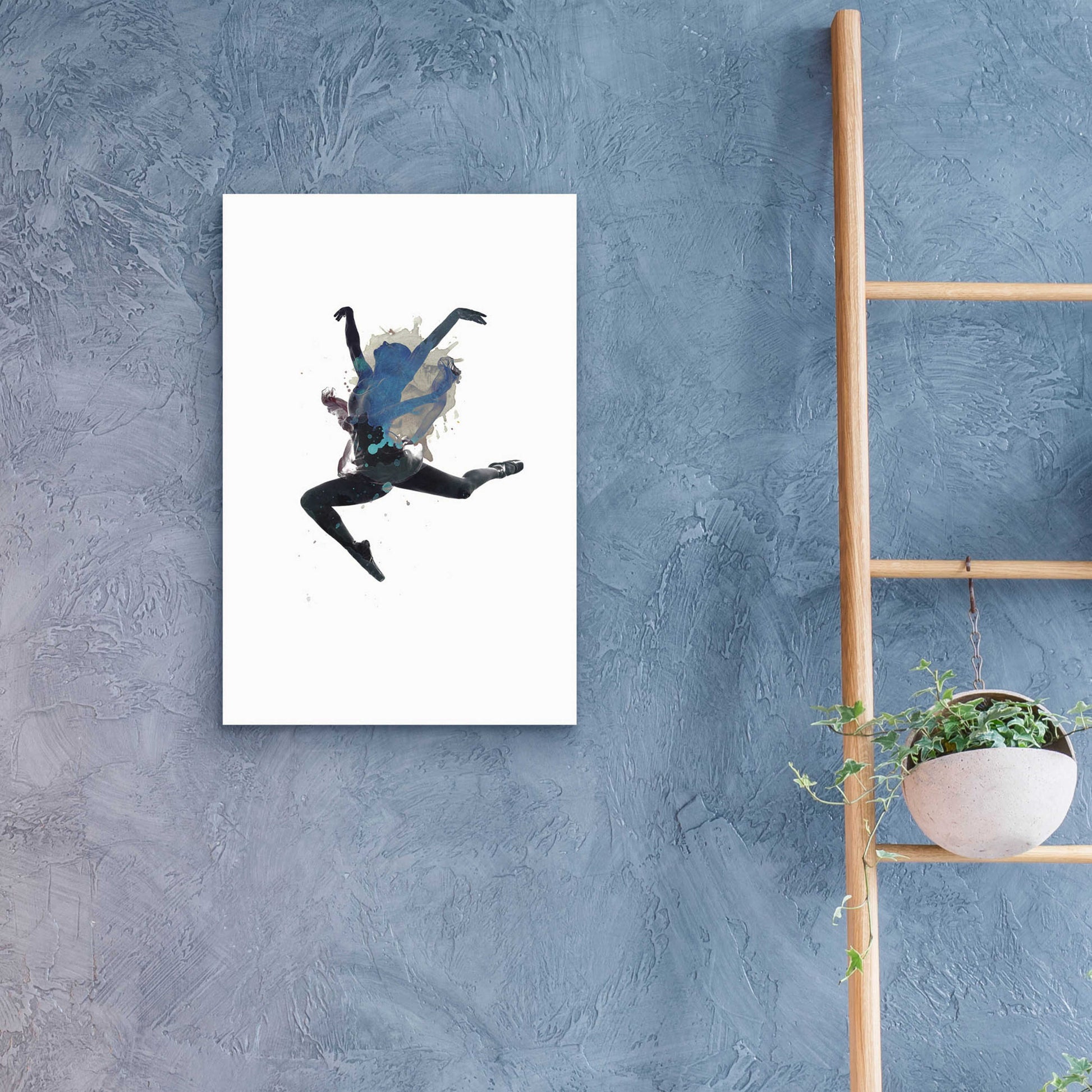 Epic Art 'Ballerina Floating' by Design Fabrikken, Acrylic Glass Wall Art,16x24