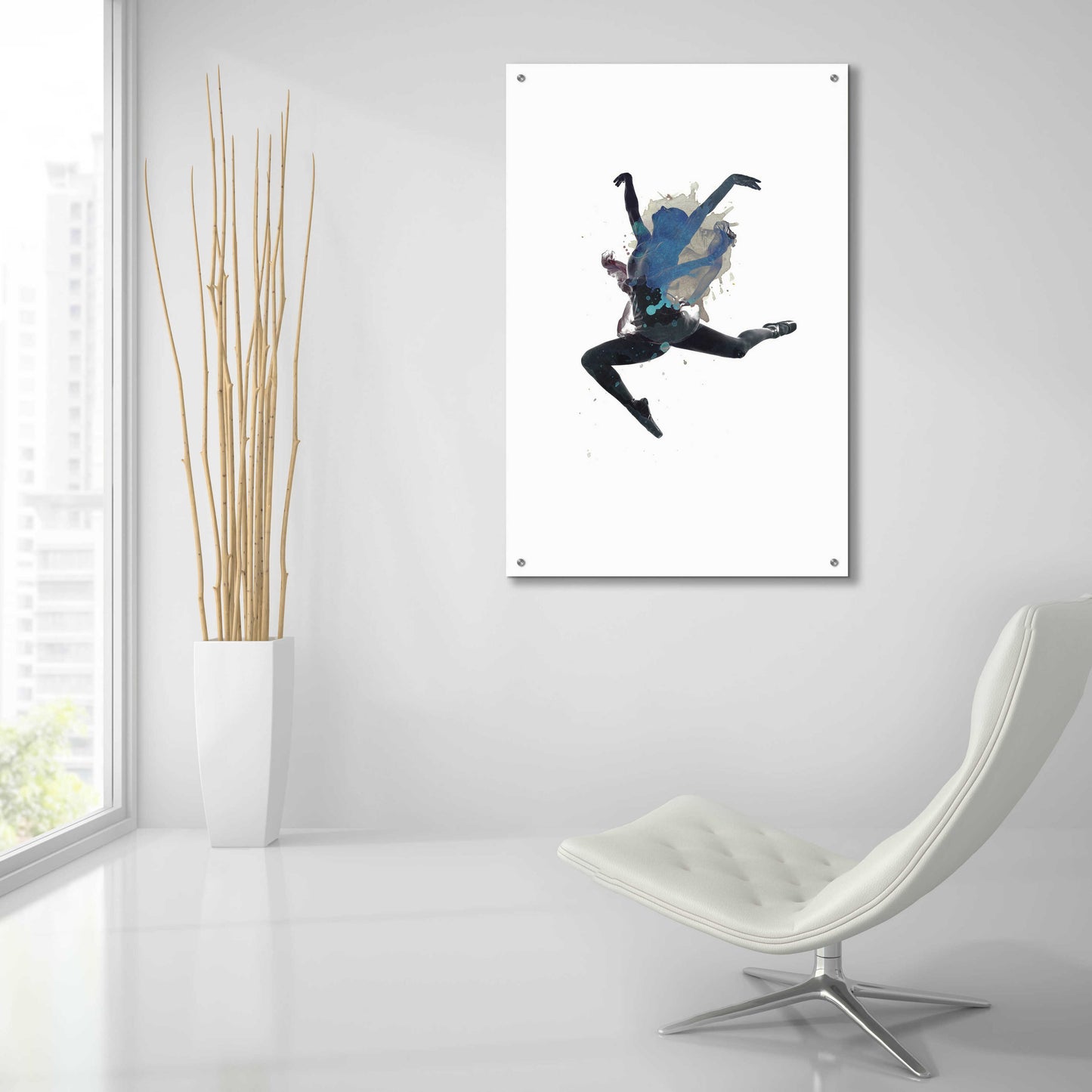 Epic Art 'Ballerina Floating' by Design Fabrikken, Acrylic Glass Wall Art,24x36