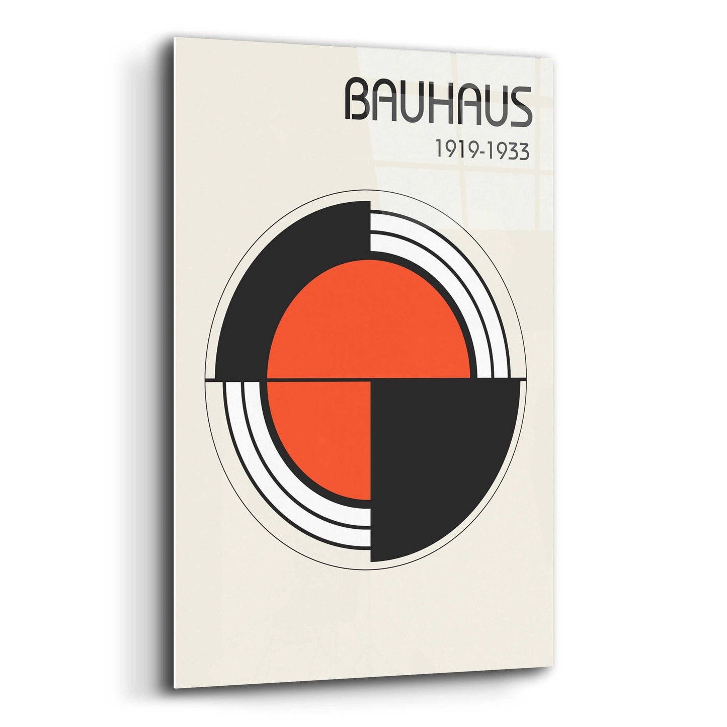 Epic Art 'Bauhaus 1' by Design Fabrikken, Acrylic Glass Wall Art,16x24