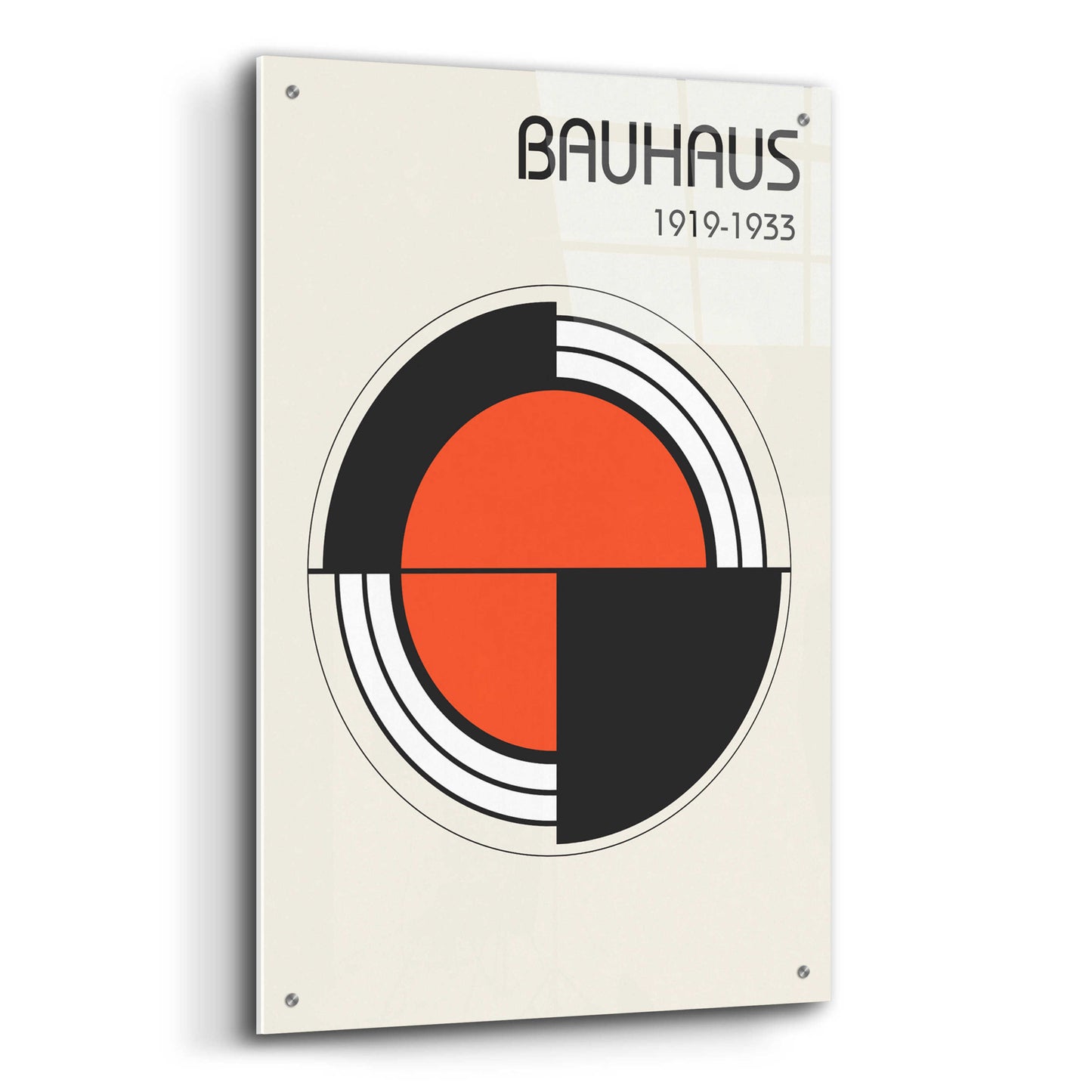 Epic Art 'Bauhaus 1' by Design Fabrikken, Acrylic Glass Wall Art,24x36