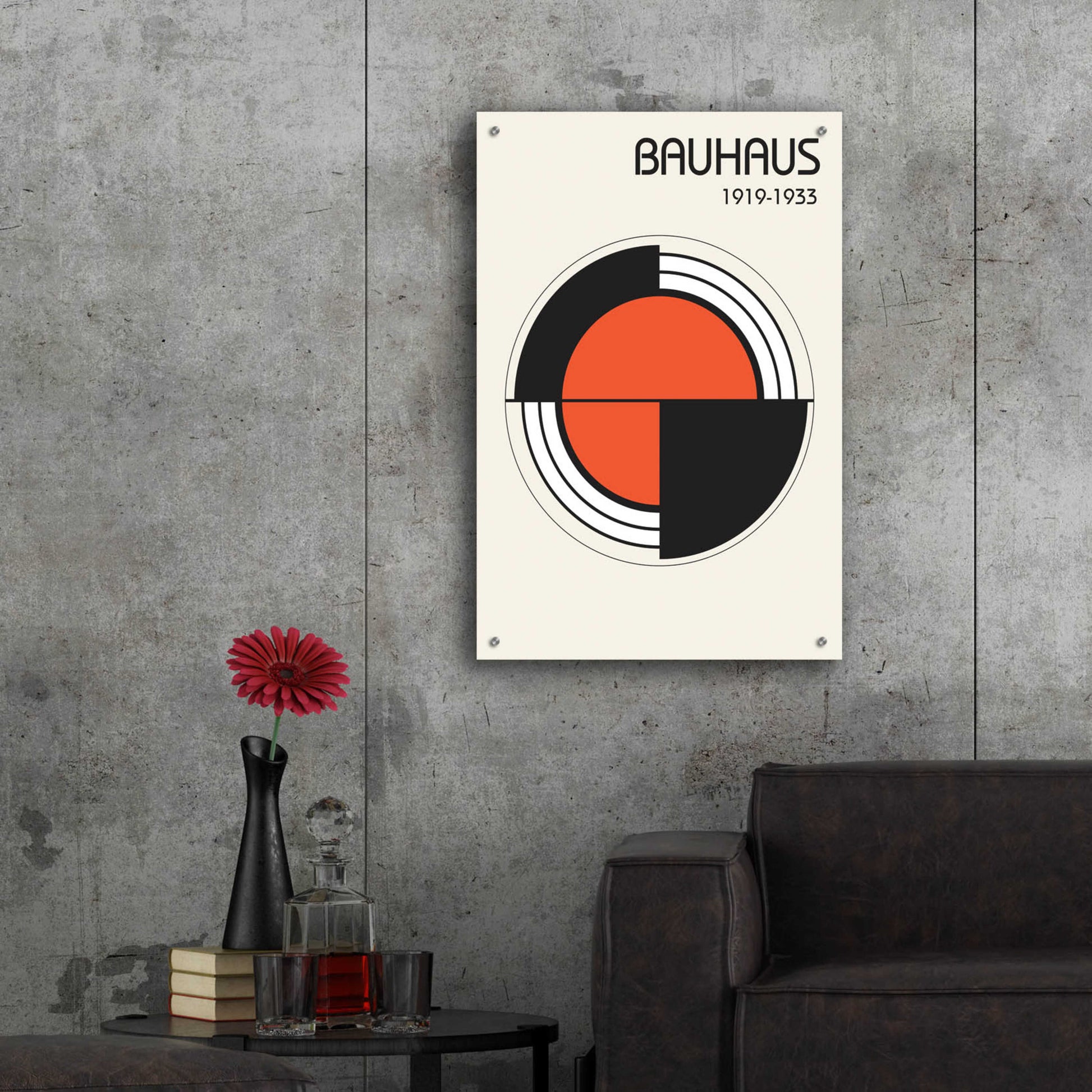 Epic Art 'Bauhaus 1' by Design Fabrikken, Acrylic Glass Wall Art,24x36