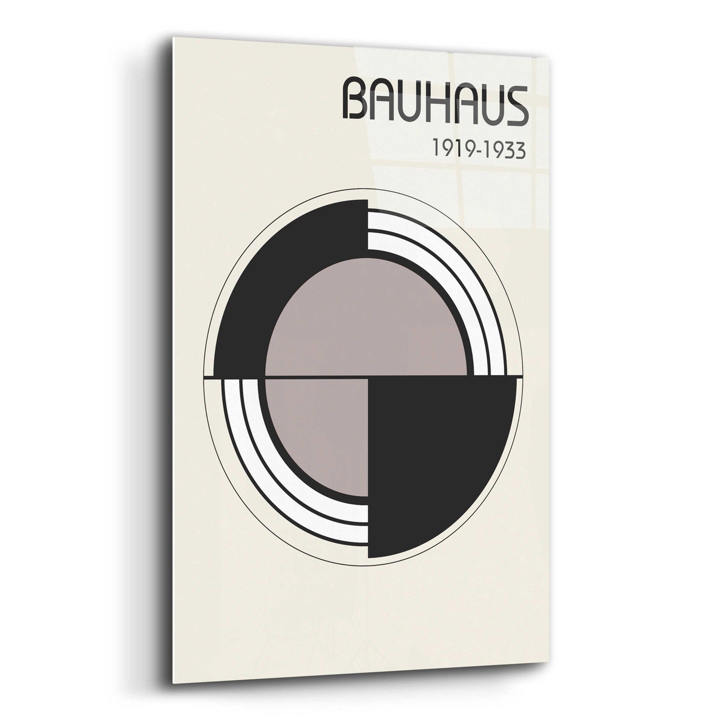 Epic Art 'Bauhaus 2' by Design Fabrikken, Acrylic Glass Wall Art,12x16