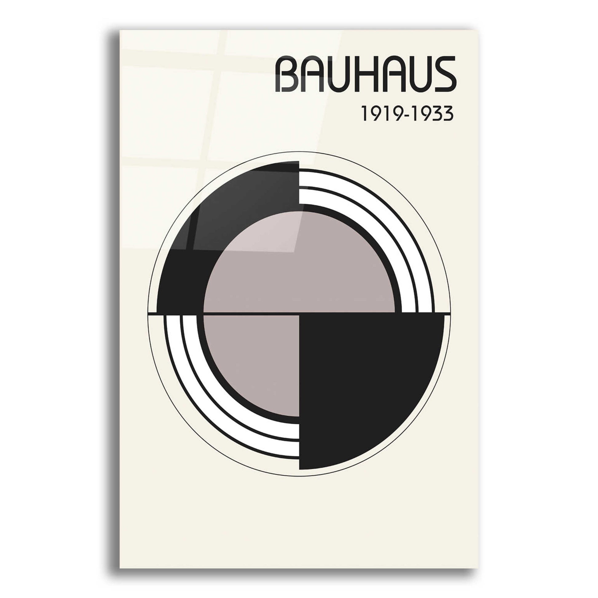 Epic Art 'Bauhaus 2' by Design Fabrikken, Acrylic Glass Wall Art,12x16