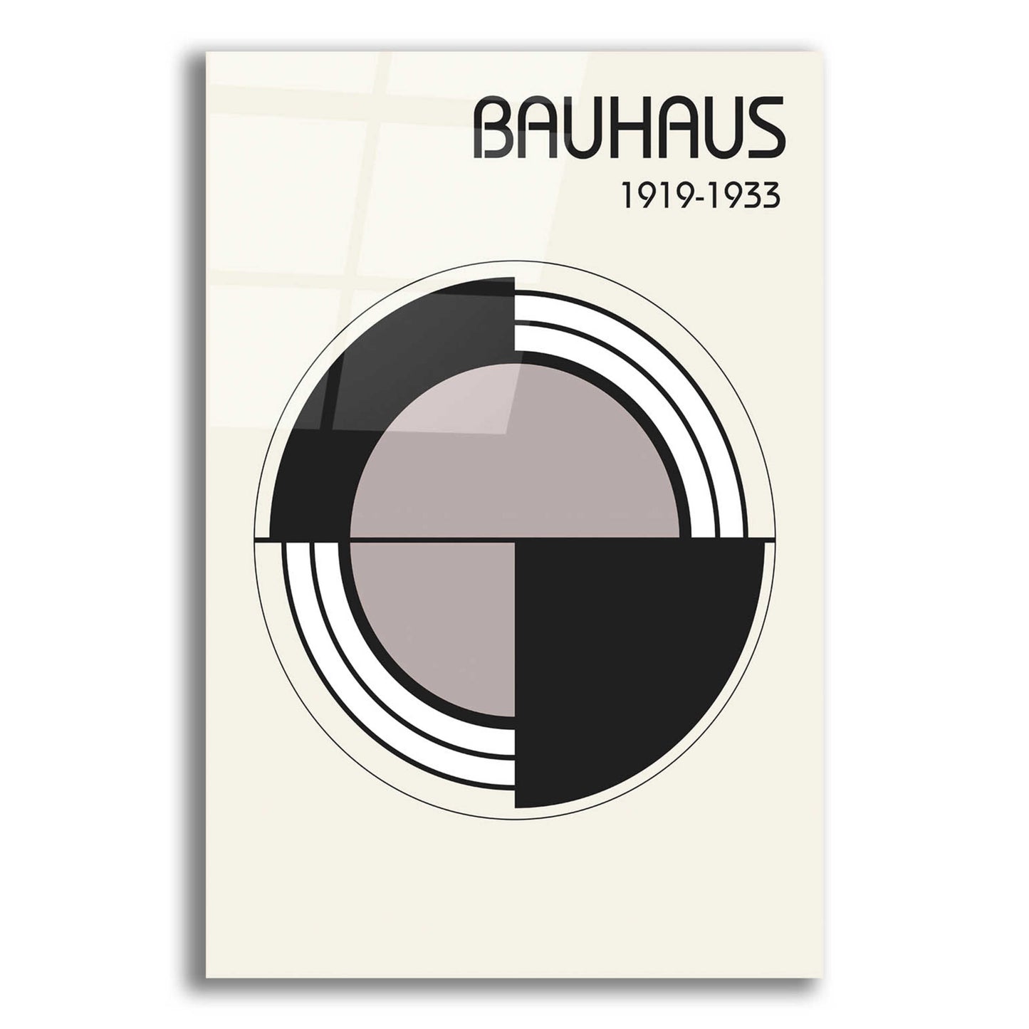 Epic Art 'Bauhaus 2' by Design Fabrikken, Acrylic Glass Wall Art,16x24