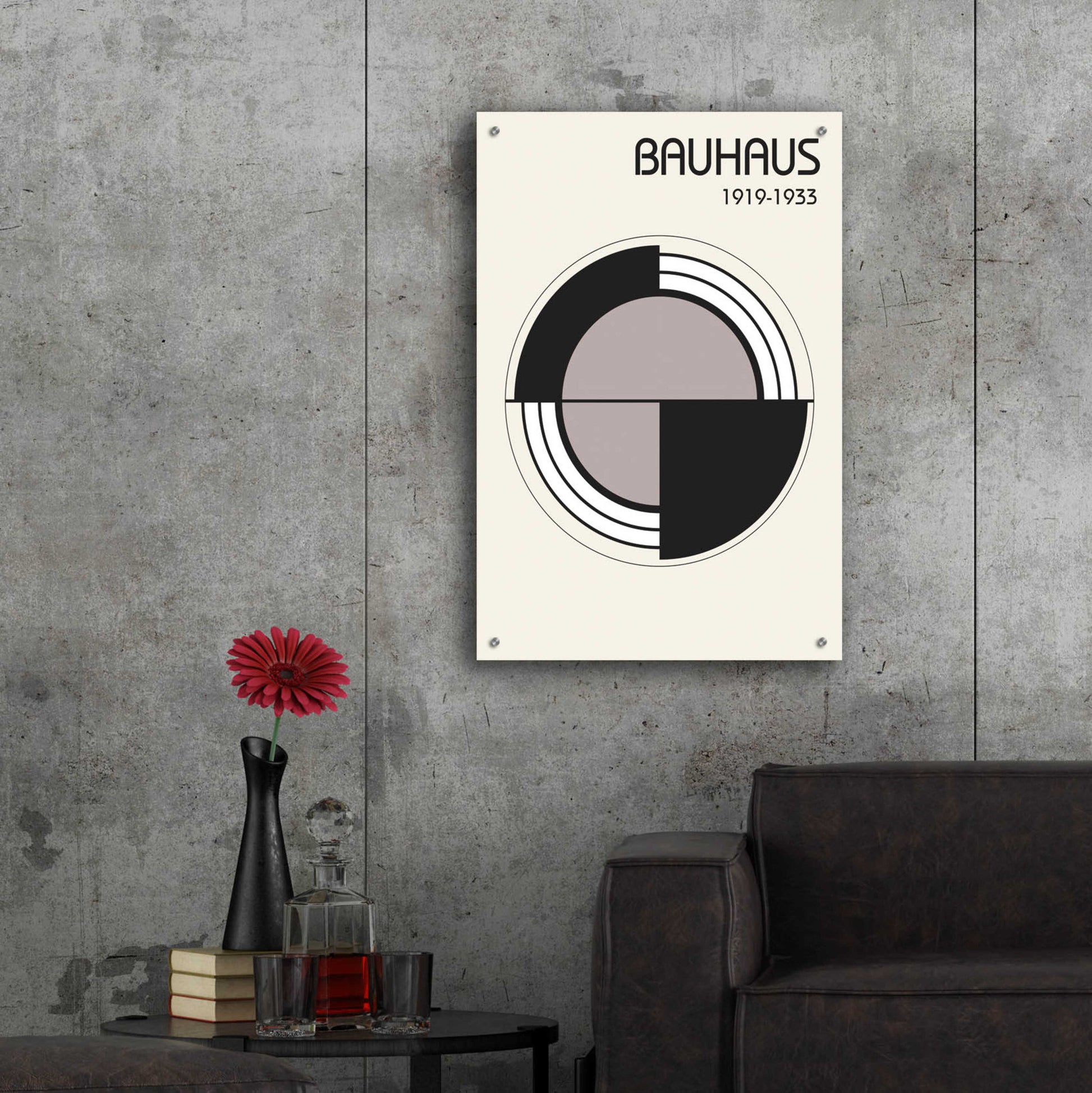 Epic Art 'Bauhaus 2' by Design Fabrikken, Acrylic Glass Wall Art,24x36