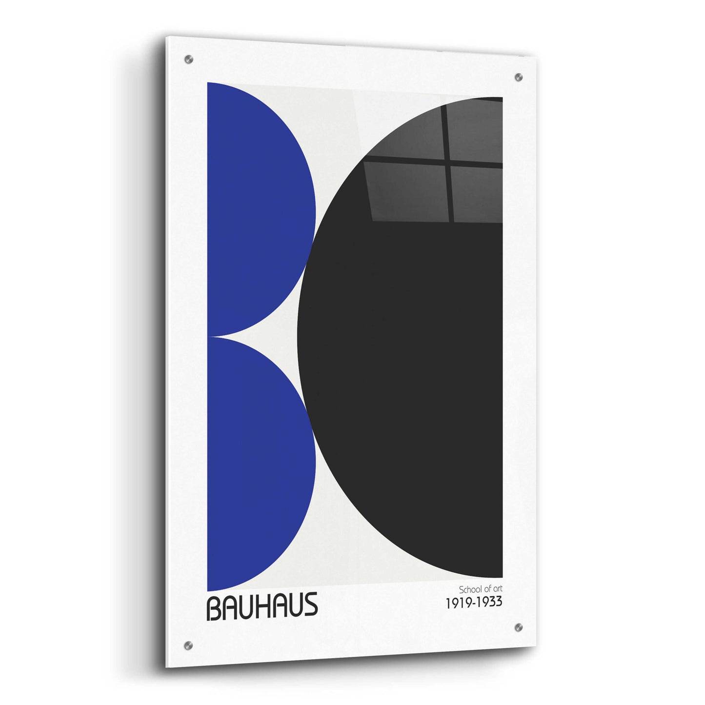 Epic Art 'Bauhaus 3' by Design Fabrikken, Acrylic Glass Wall Art,24x36