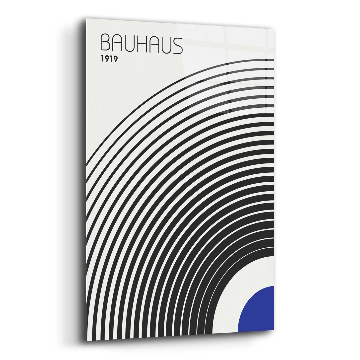 Epic Art 'Bauhaus 4' by Design Fabrikken, Acrylic Glass Wall Art,12x16