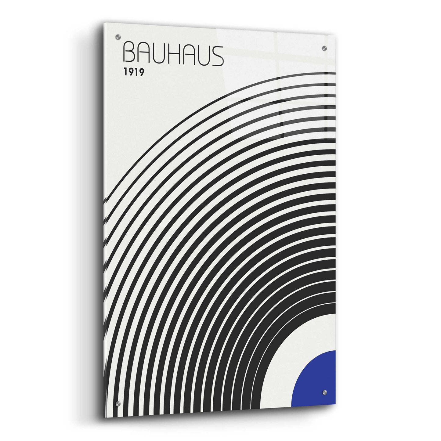 Epic Art 'Bauhaus 4' by Design Fabrikken, Acrylic Glass Wall Art,24x36