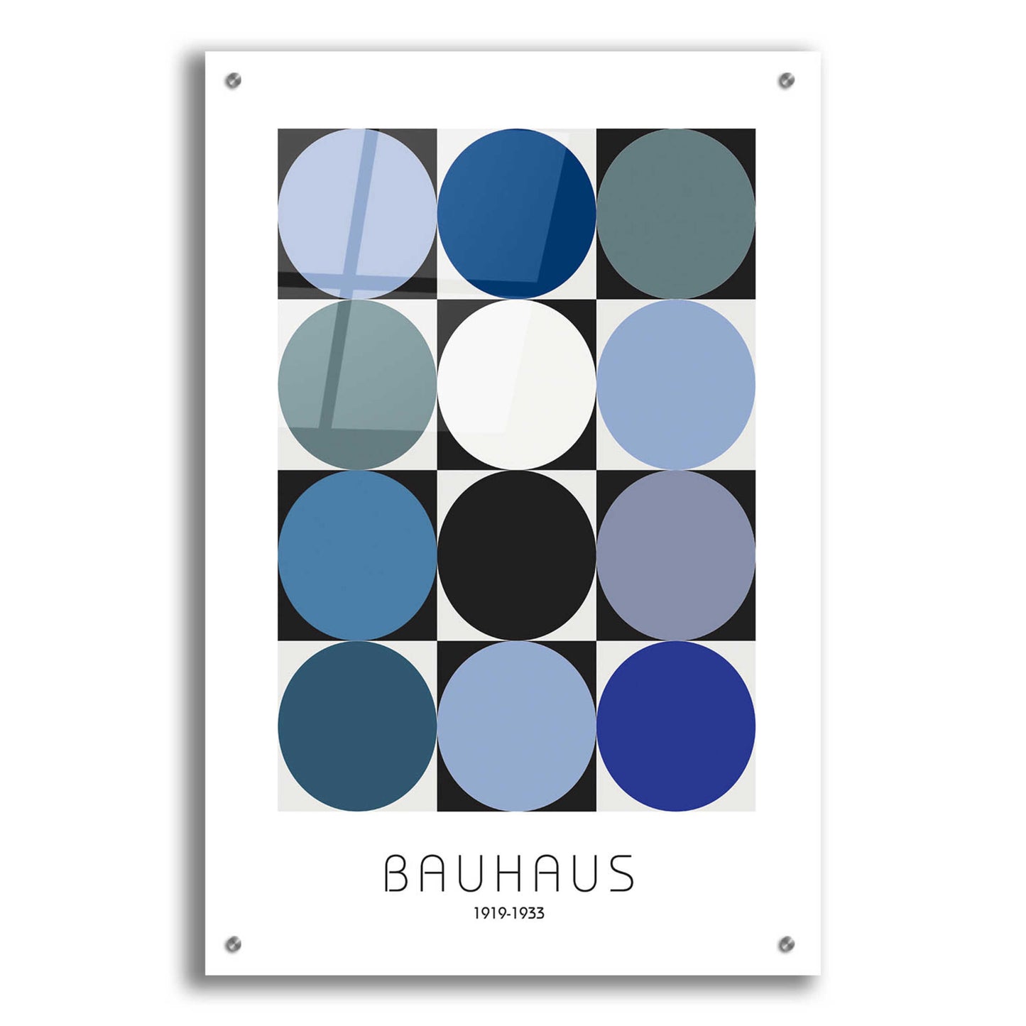 Epic Art 'Bauhaus 6' by Design Fabrikken, Acrylic Glass Wall Art,24x36