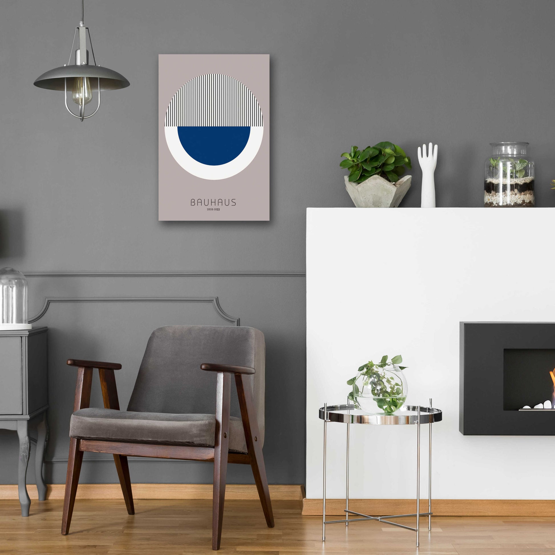 Epic Art 'Bauhaus 7' by Design Fabrikken, Acrylic Glass Wall Art,16x24