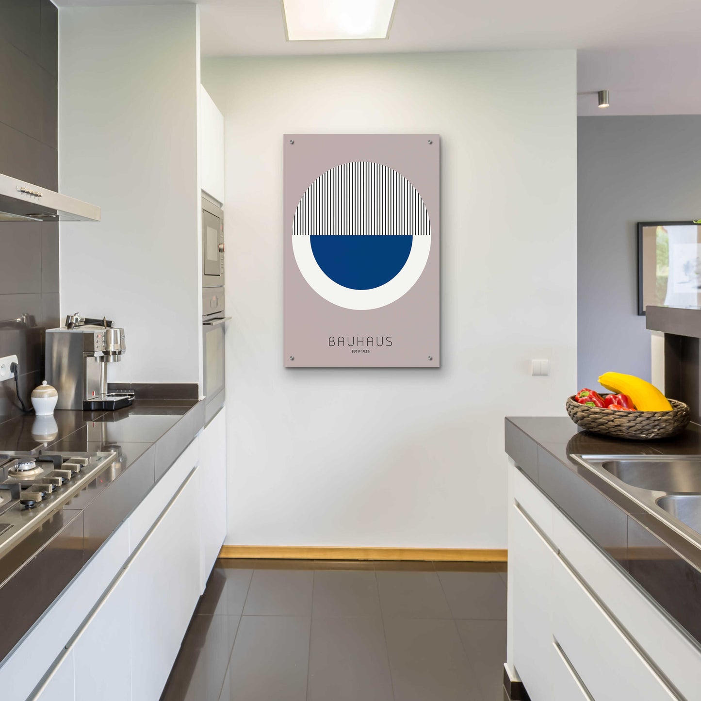 Epic Art 'Bauhaus 7' by Design Fabrikken, Acrylic Glass Wall Art,24x36