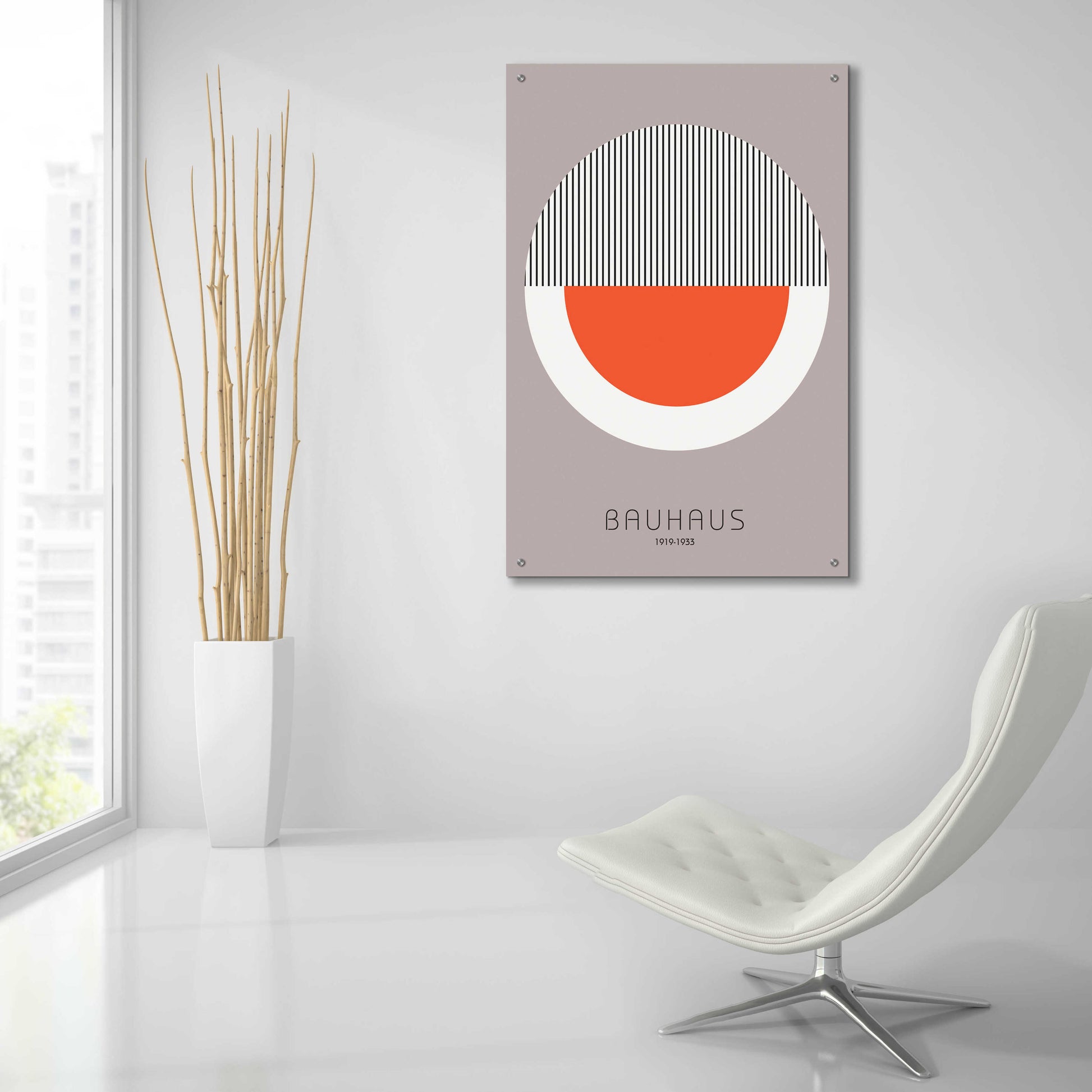 Epic Art 'Bauhaus 9' by Design Fabrikken, Acrylic Glass Wall Art,24x36