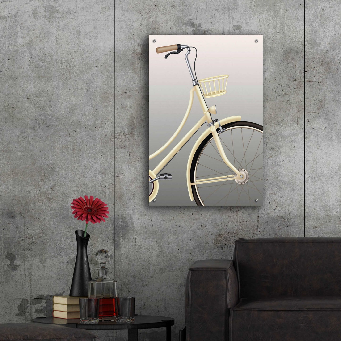 Epic Art 'Bicycle' by Design Fabrikken, Acrylic Glass Wall Art,24x36