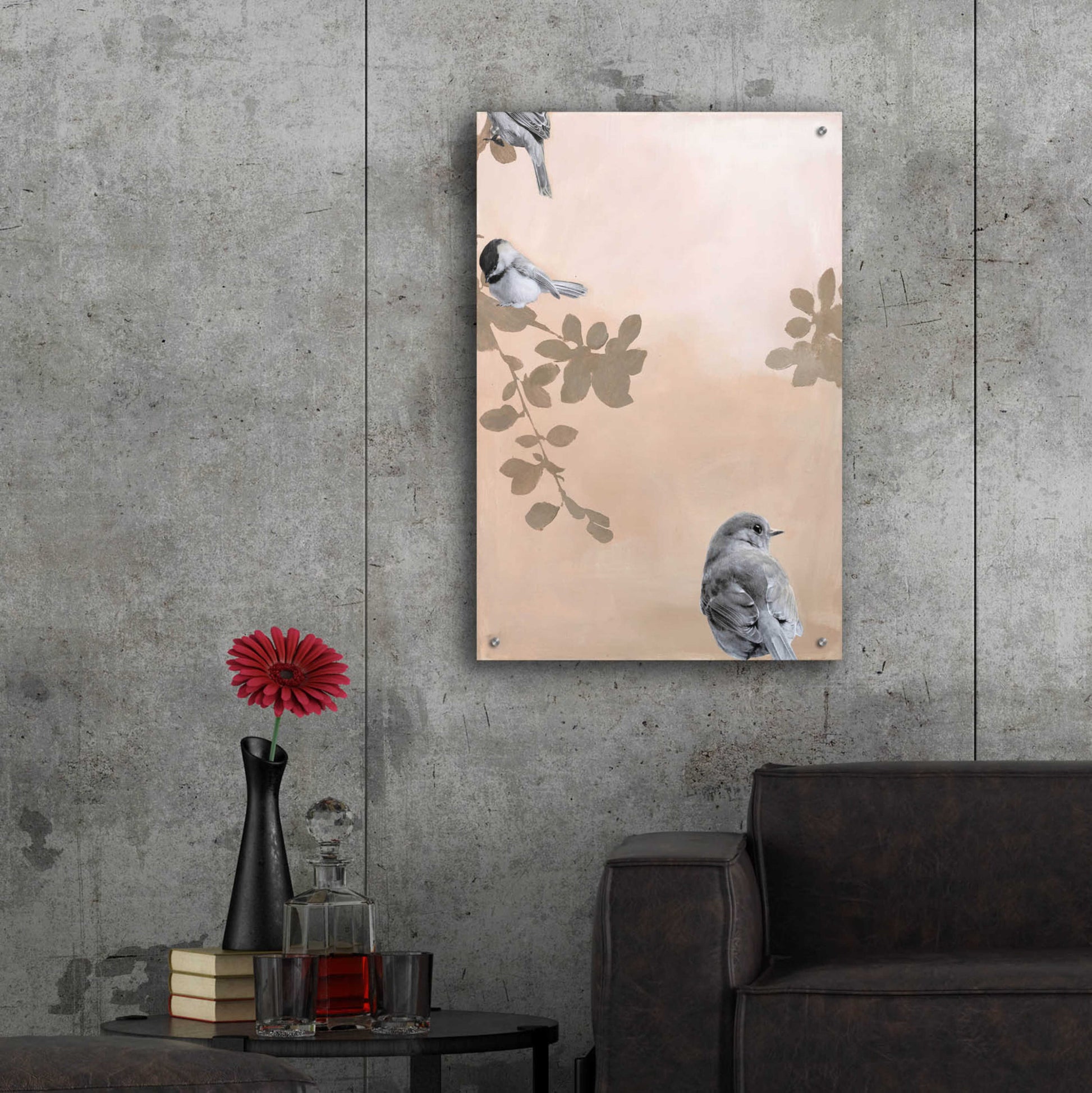 Epic Art 'Bird 2' by Design Fabrikken, Acrylic Glass Wall Art,24x36