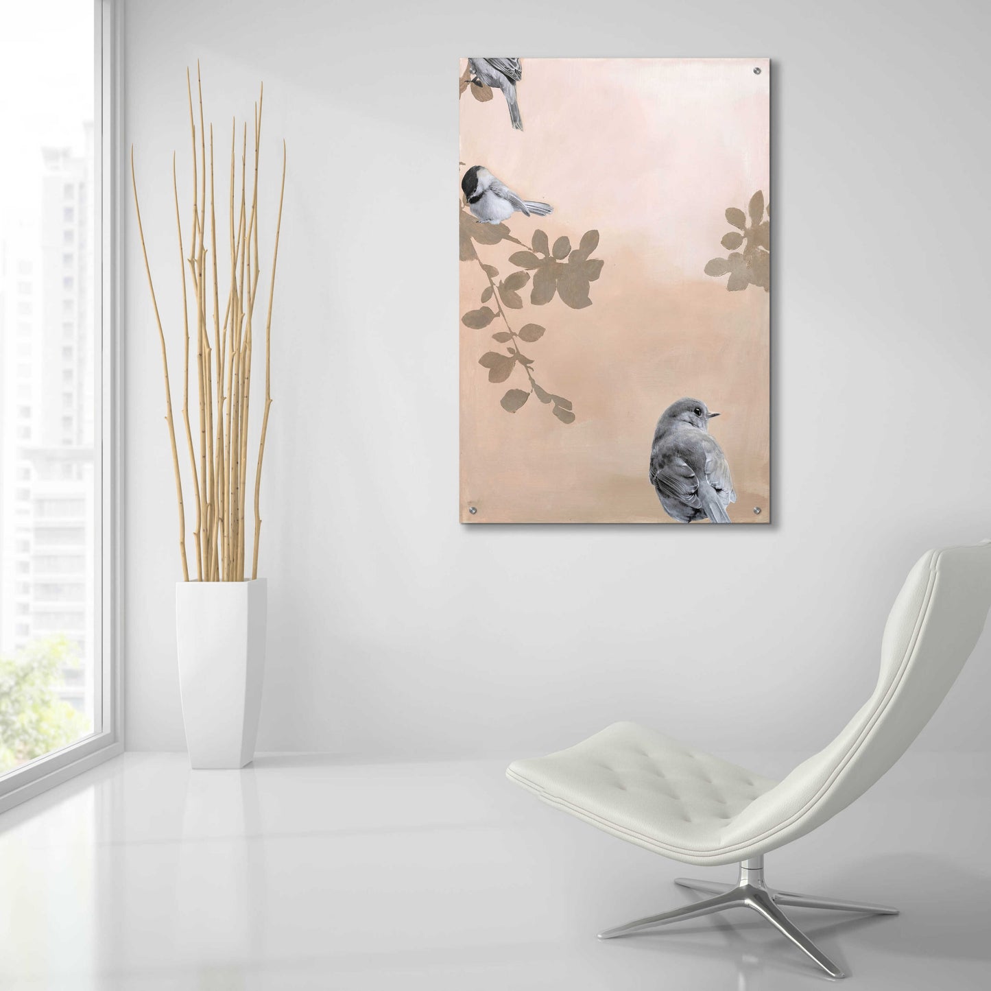 Epic Art 'Bird 2' by Design Fabrikken, Acrylic Glass Wall Art,24x36