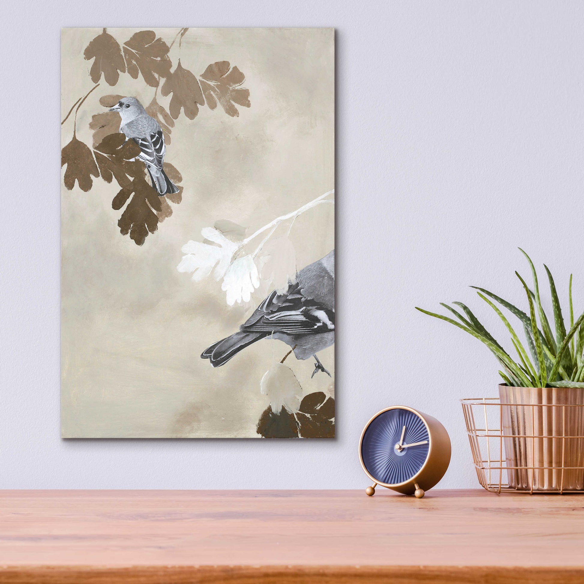 Epic Art 'Bird 3' by Design Fabrikken, Acrylic Glass Wall Art,12x16