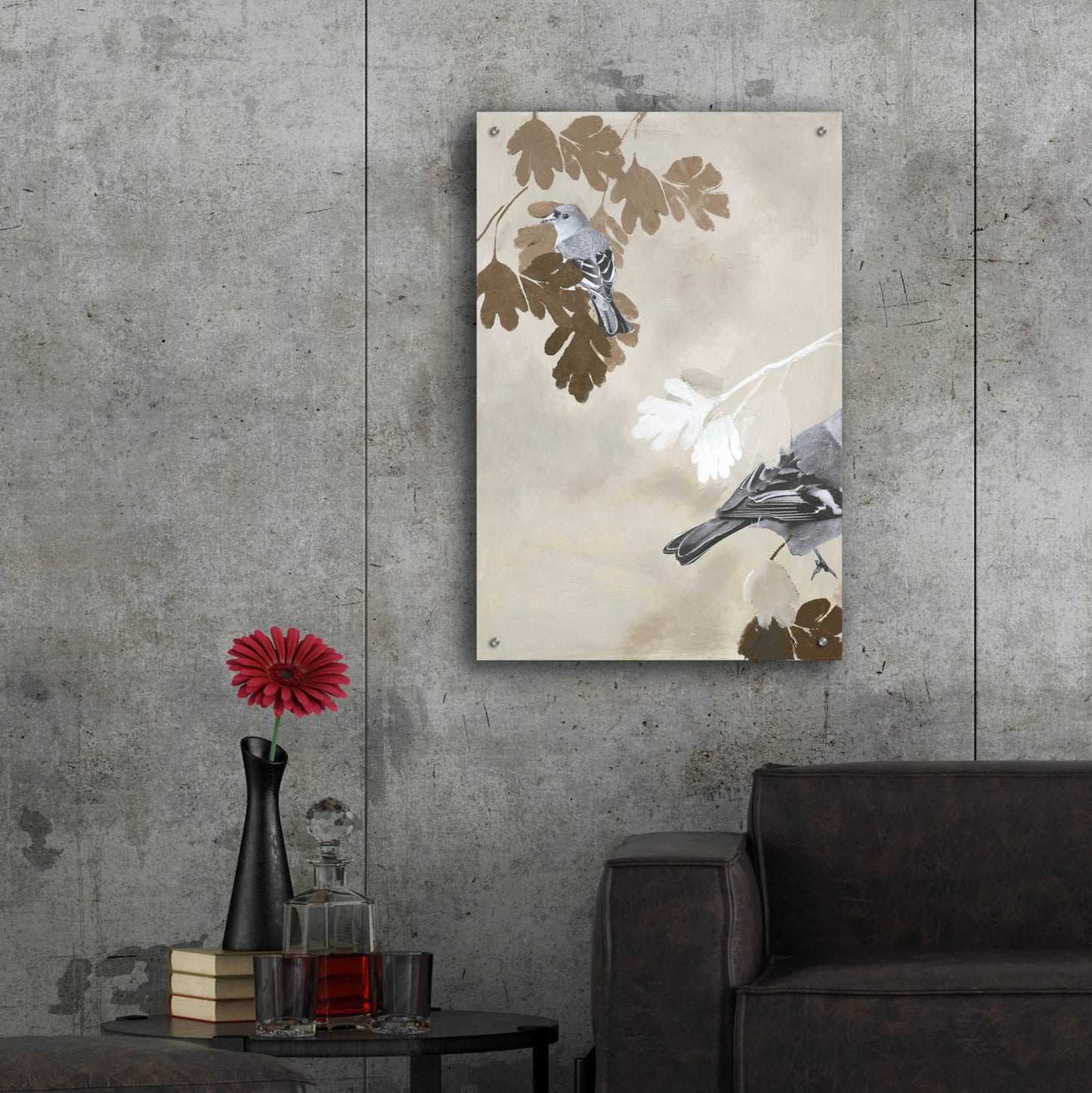 Epic Art 'Bird 3' by Design Fabrikken, Acrylic Glass Wall Art,24x36