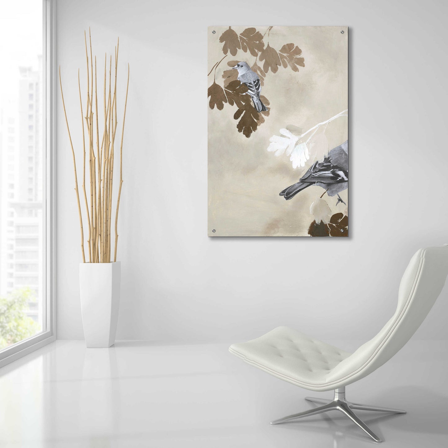 Epic Art 'Bird 3' by Design Fabrikken, Acrylic Glass Wall Art,24x36