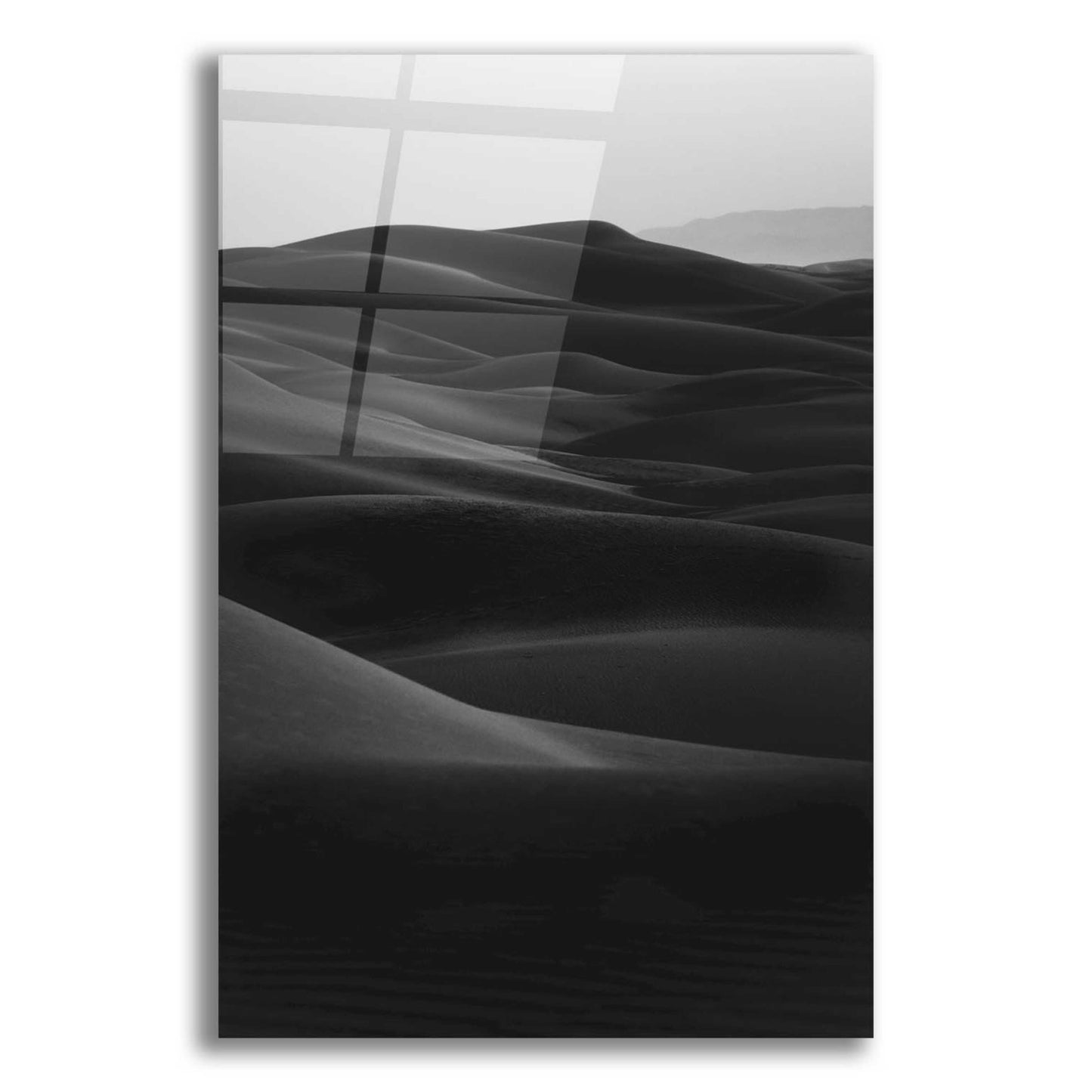 Epic Art 'Black Dunes' by Design Fabrikken, Acrylic Glass Wall Art,12x16