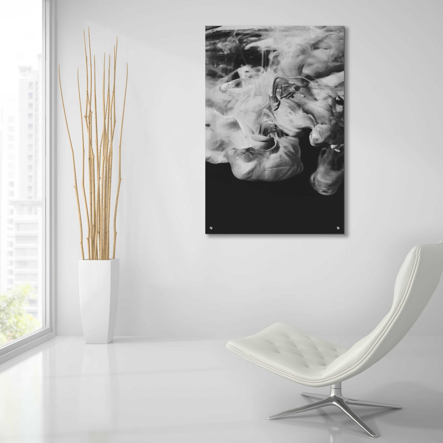 Epic Art 'Black Ink' by Design Fabrikken, Acrylic Glass Wall Art,24x36