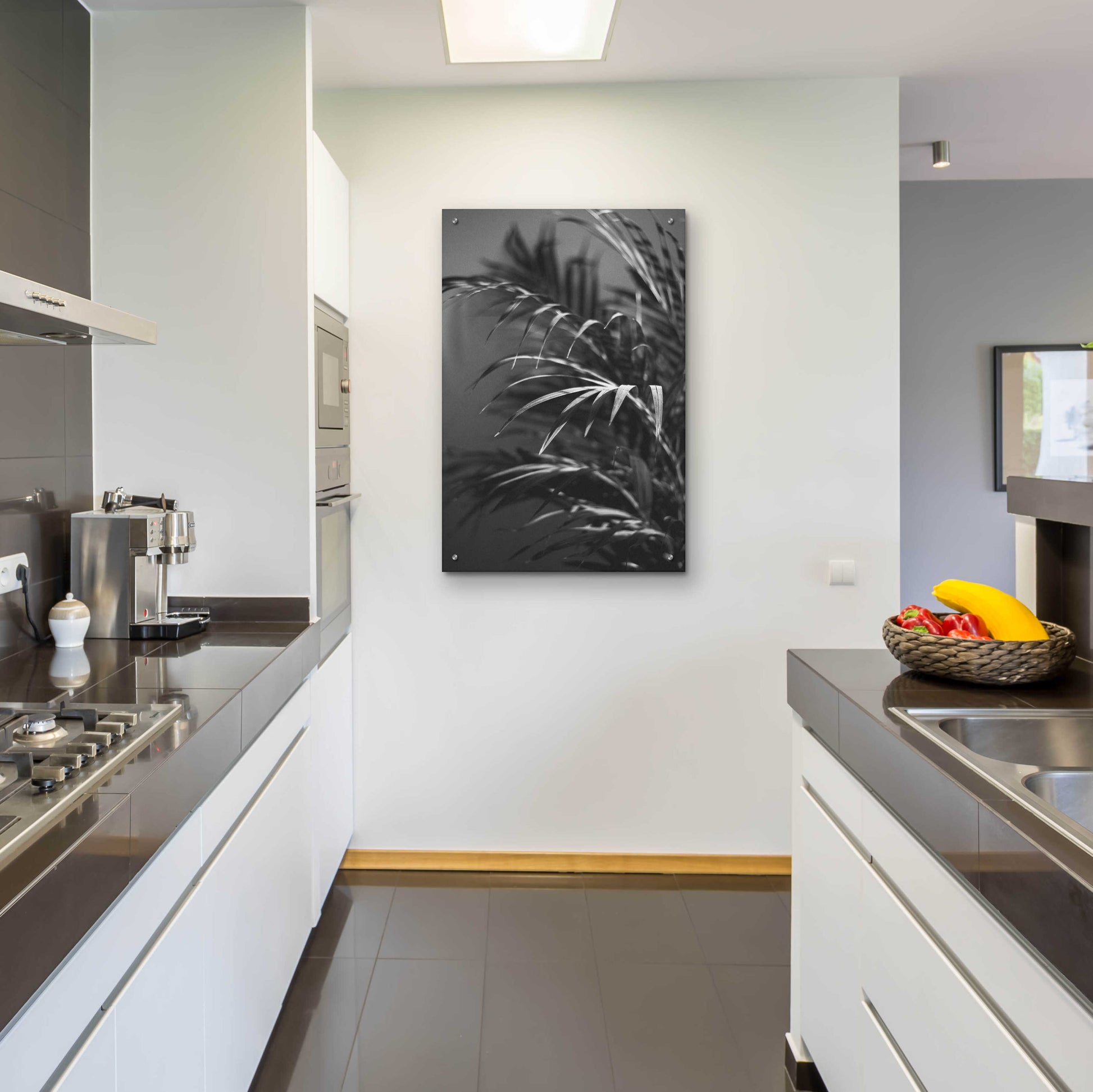 Epic Art 'Black Plant' by Design Fabrikken, Acrylic Glass Wall Art,24x36