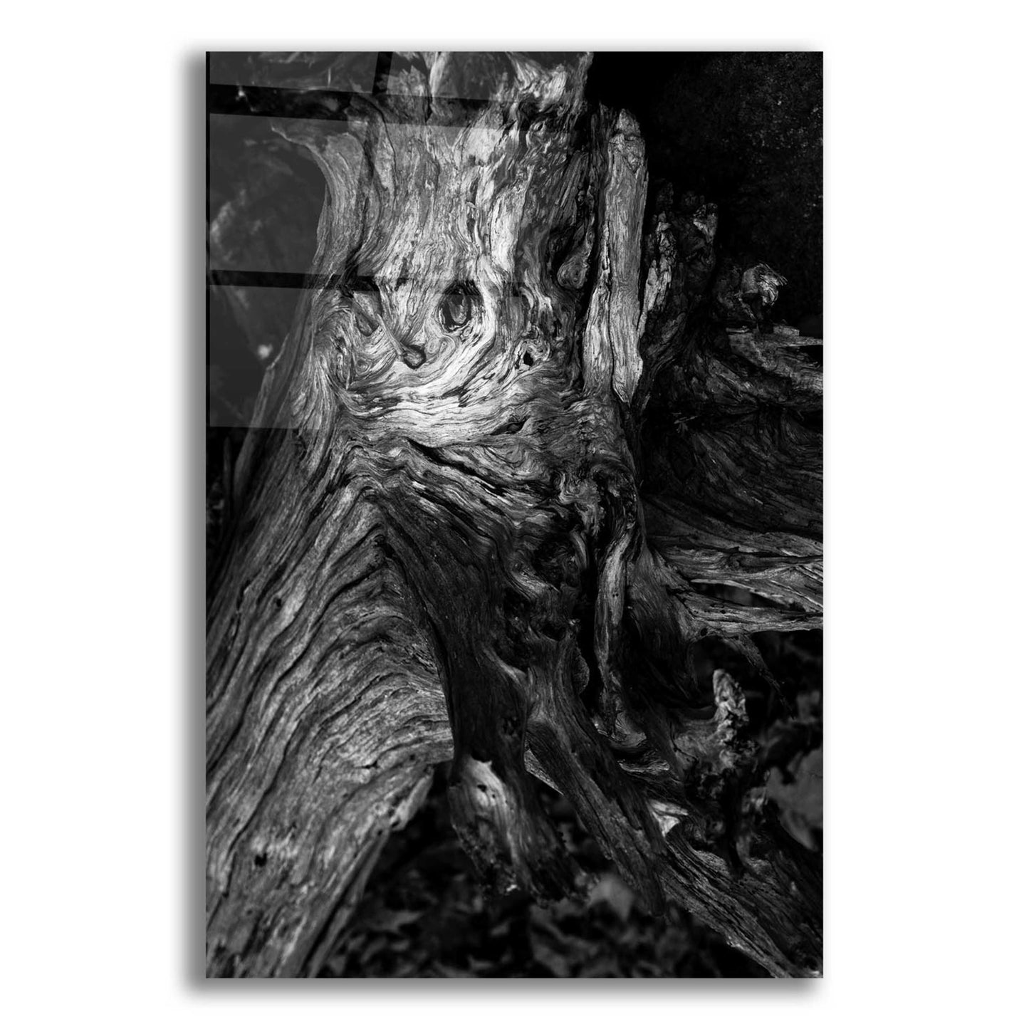 Epic Art 'Black Wood' by Design Fabrikken, Acrylic Glass Wall Art,12x16