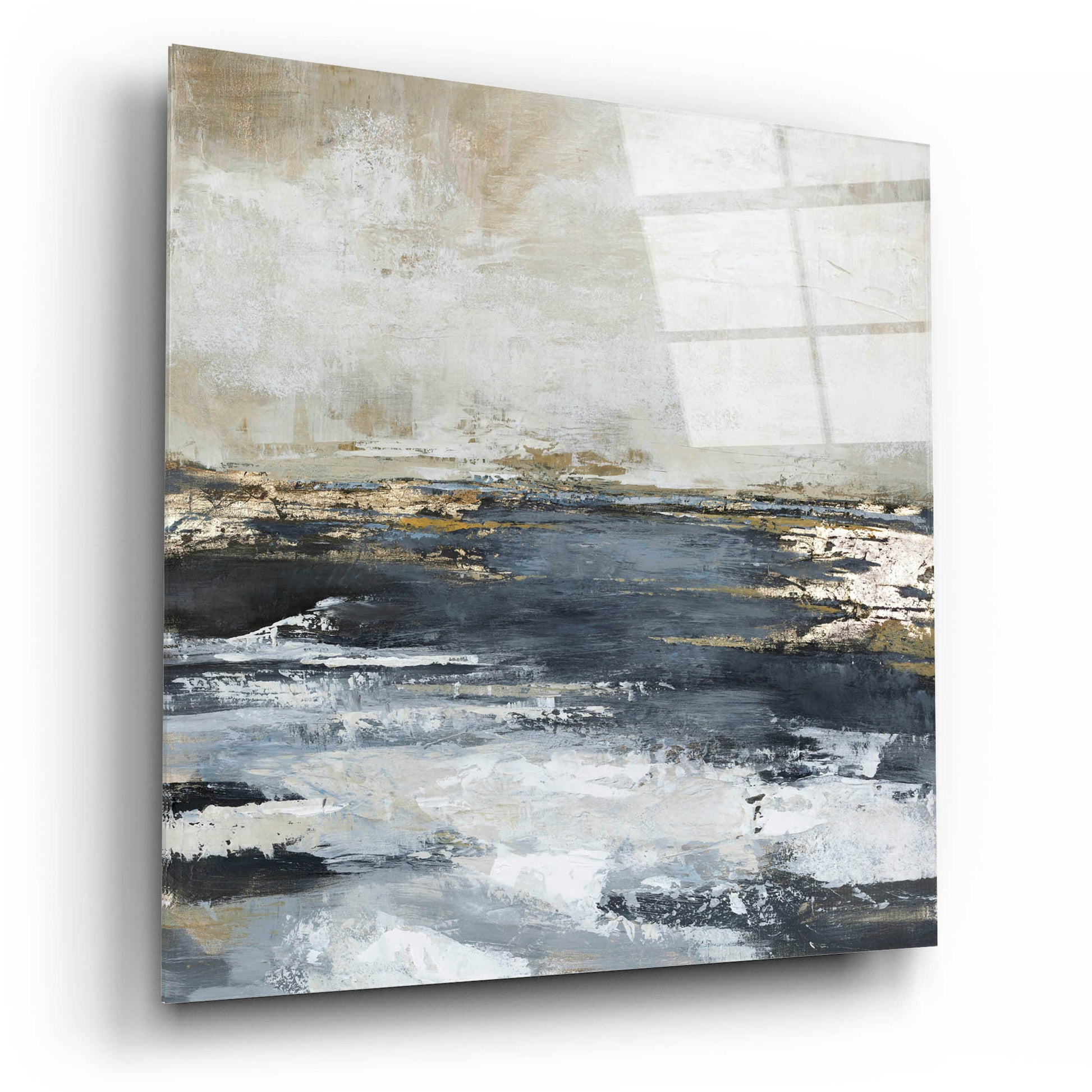 Epic Art 'Blue Bay' by Design Fabrikken, Acrylic Glass Wall Art,12x12