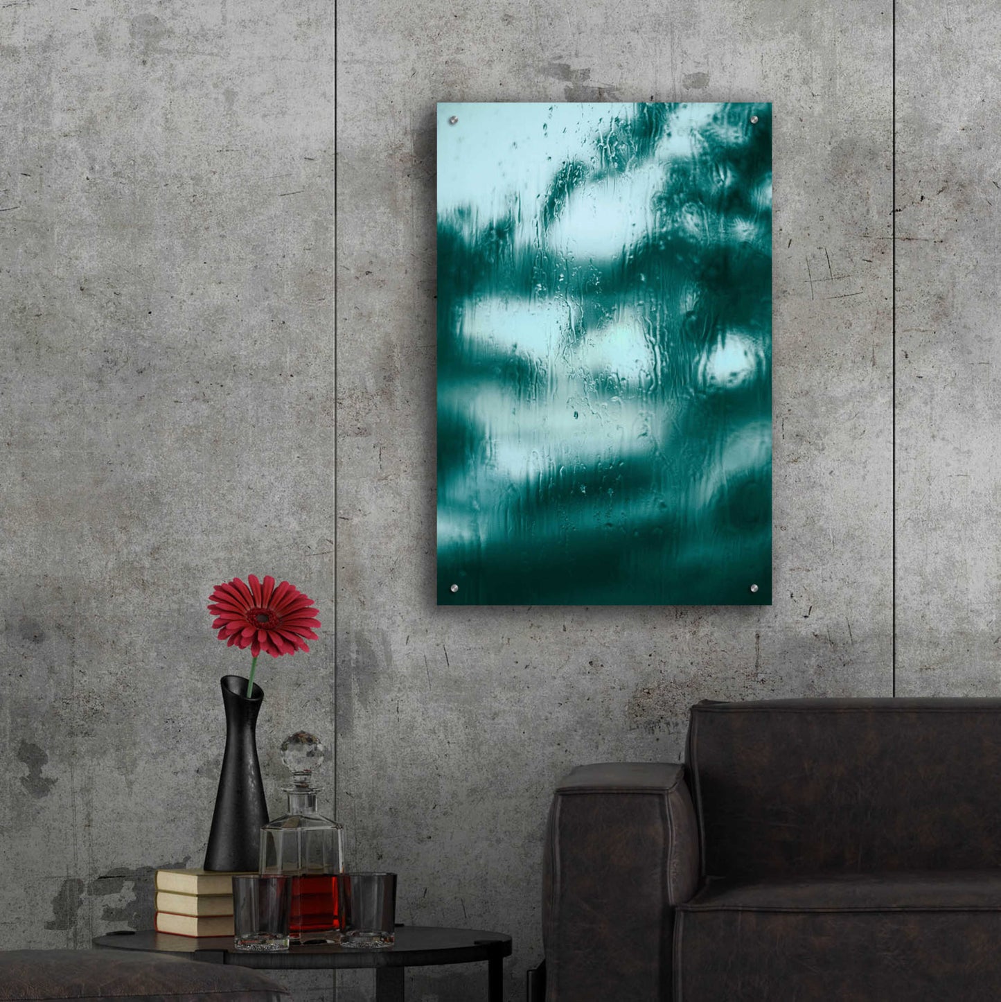 Epic Art 'Blue Motion' by Design Fabrikken, Acrylic Glass Wall Art,24x36