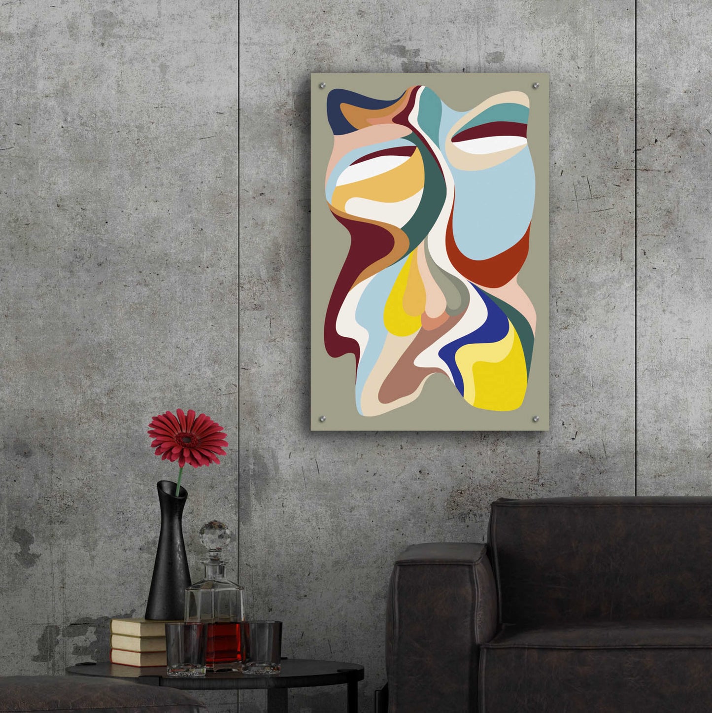 Epic Art 'Born Again 3' by Design Fabrikken, Acrylic Glass Wall Art,24x36