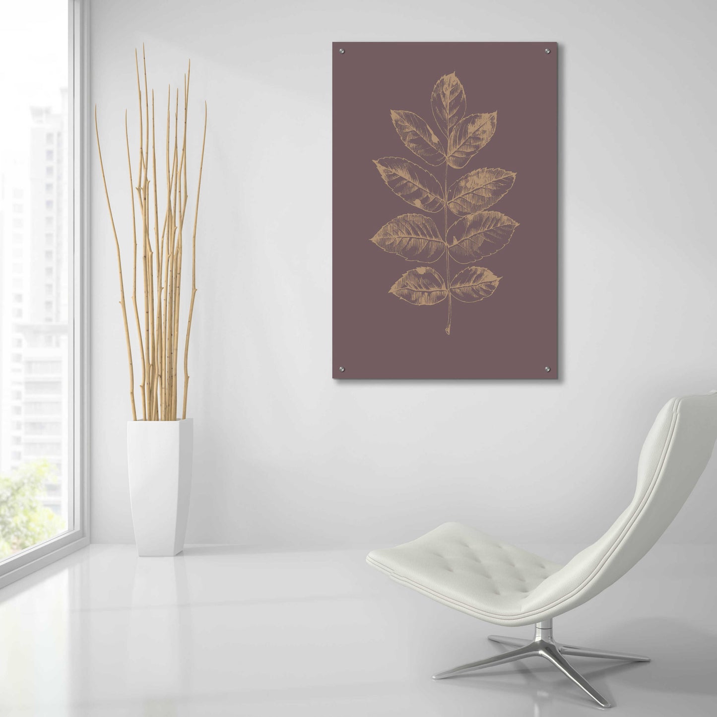 Epic Art 'Botanica 2' by Design Fabrikken, Acrylic Glass Wall Art,24x36