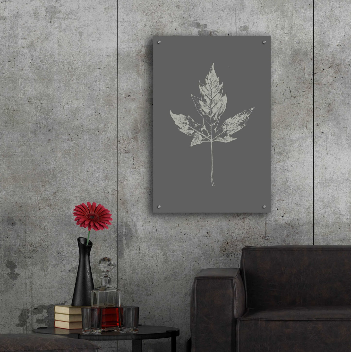 Epic Art 'Botanica 5' by Design Fabrikken, Acrylic Glass Wall Art,24x36