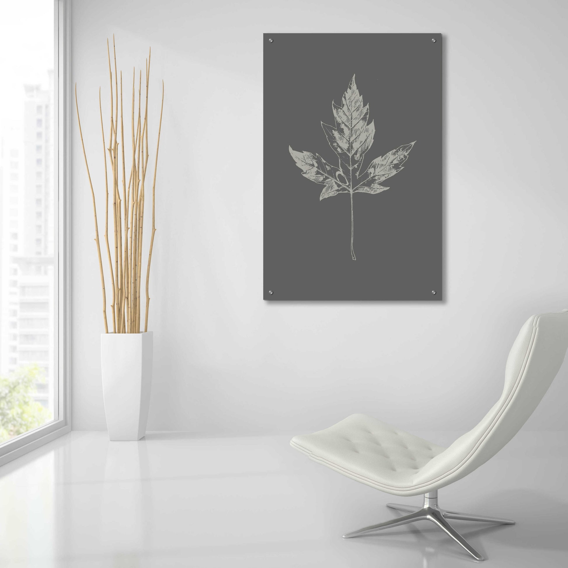 Epic Art 'Botanica 5' by Design Fabrikken, Acrylic Glass Wall Art,24x36