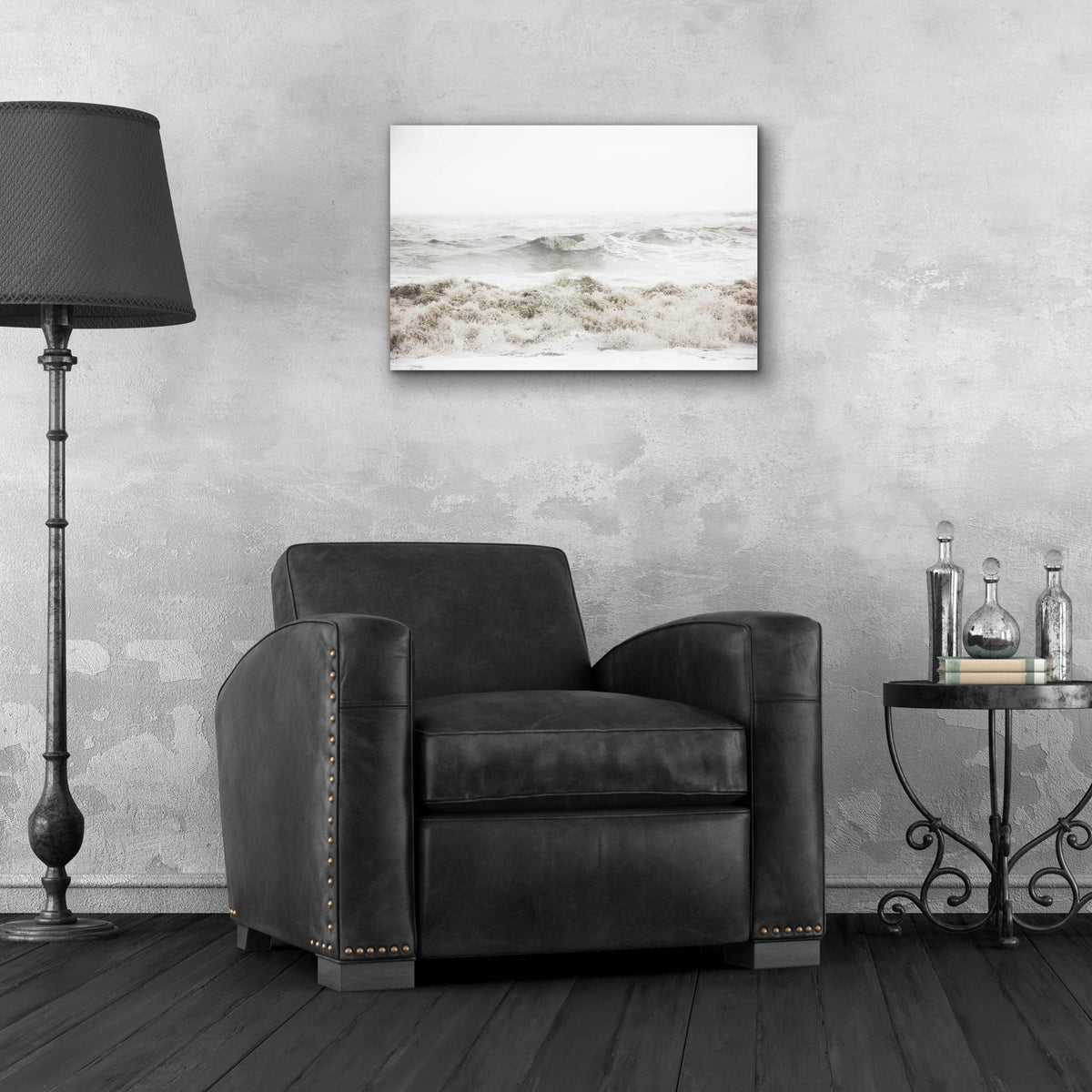 Epic Art 'Breaking Waves' by Design Fabrikken, Acrylic Glass Wall Art,24x16