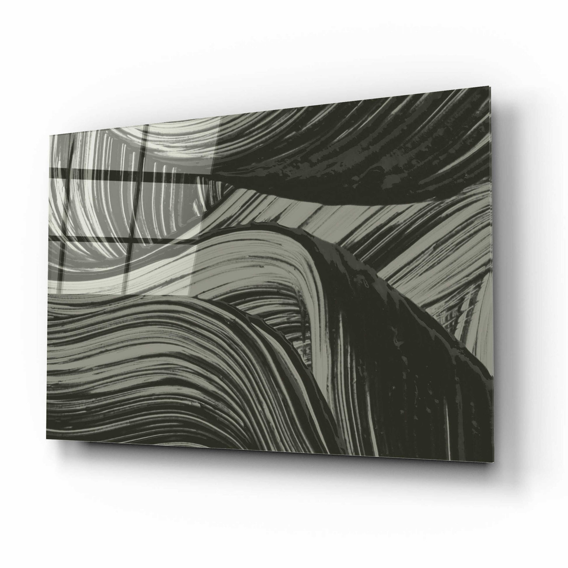 Epic Art 'Brushed 1' by Design Fabrikken, Acrylic Glass Wall Art,16x12