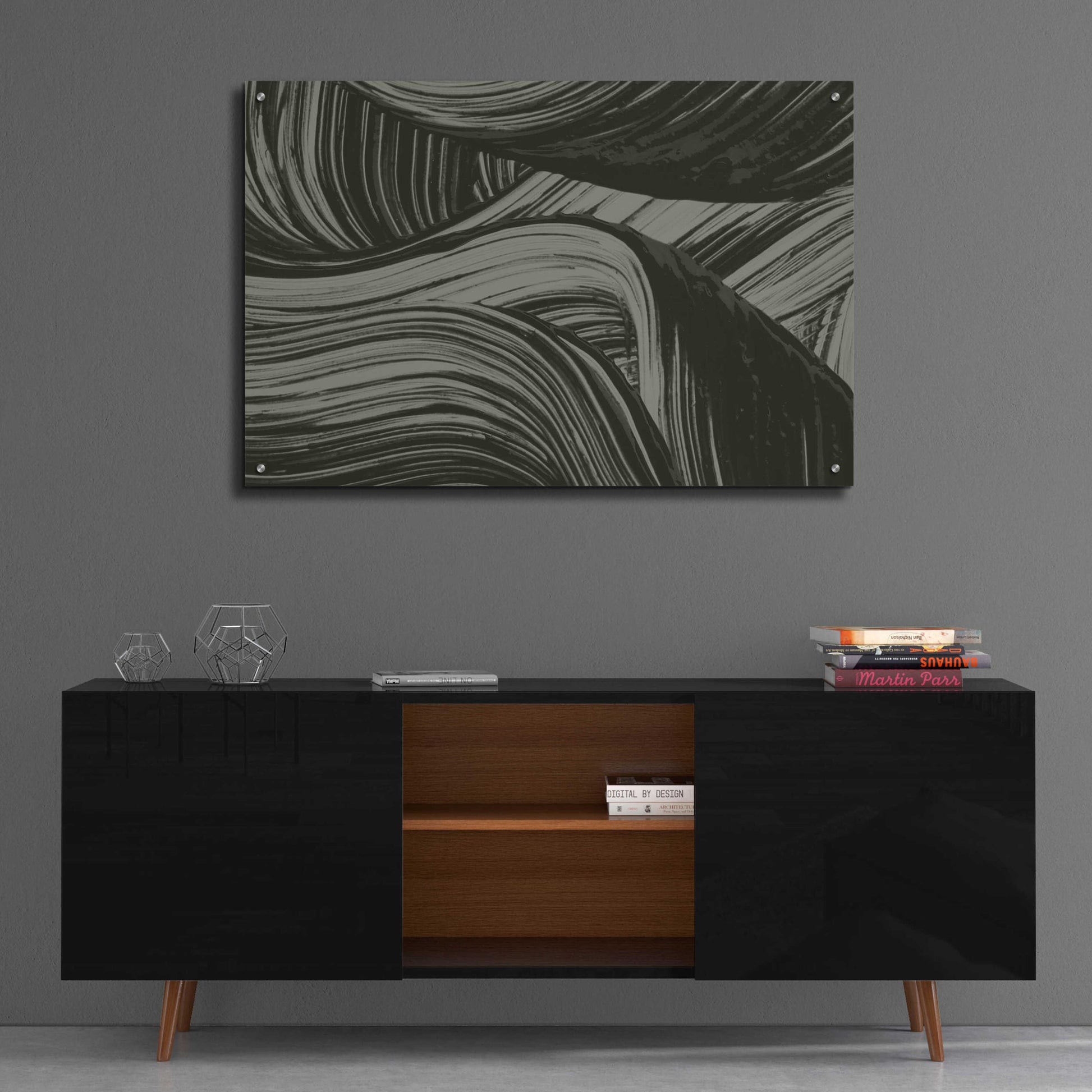 Epic Art 'Brushed 1' by Design Fabrikken, Acrylic Glass Wall Art,36x24