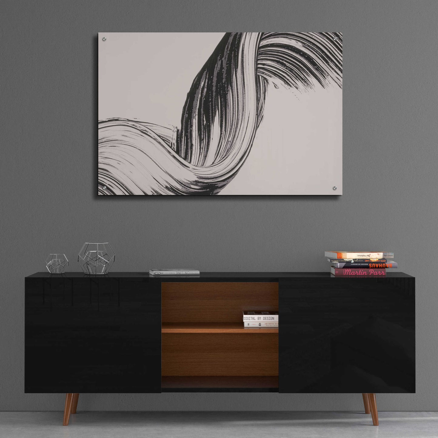 Epic Art 'Brushed 2' by Design Fabrikken, Acrylic Glass Wall Art,36x24