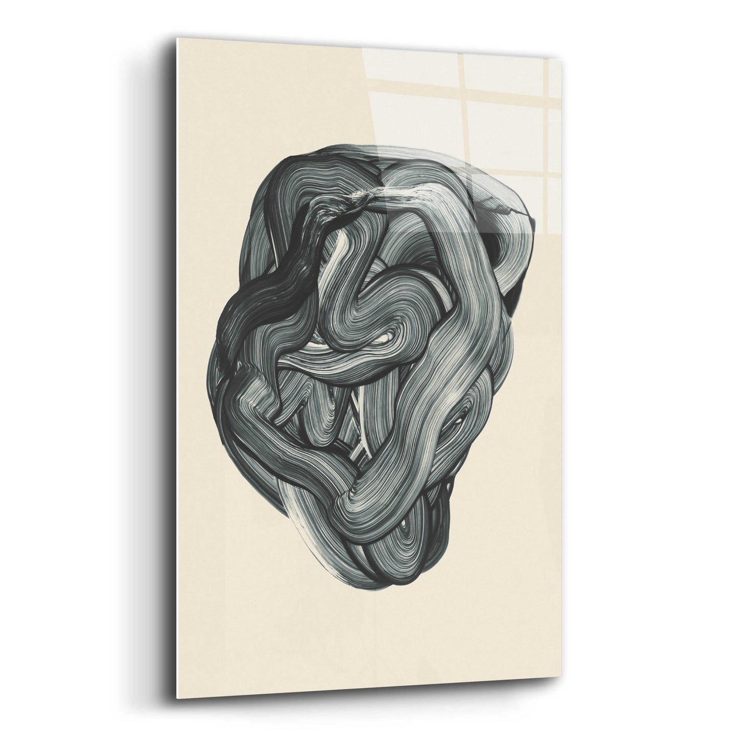 Epic Art 'Brushed 3' by Design Fabrikken, Acrylic Glass Wall Art,12x16