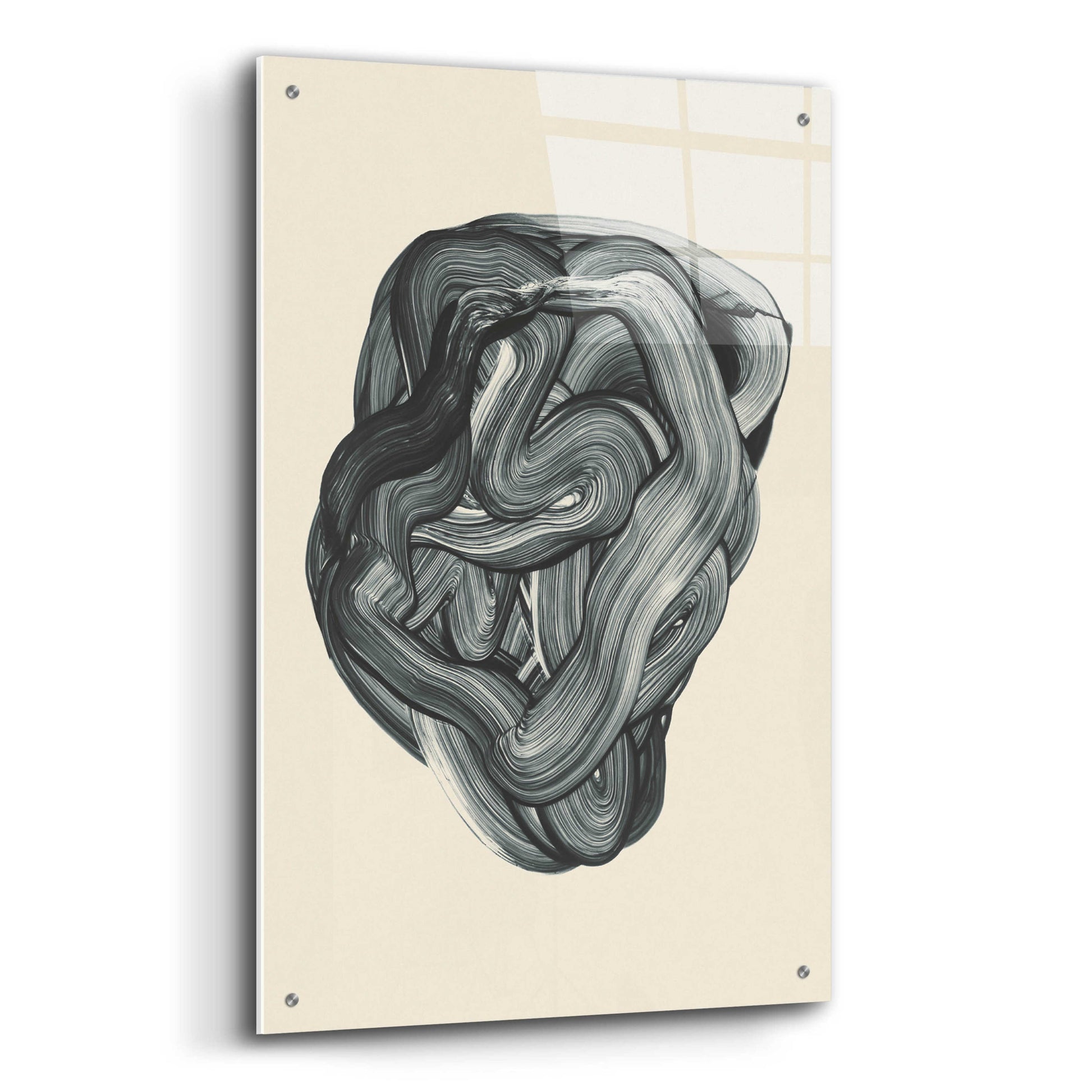 Epic Art 'Brushed 3' by Design Fabrikken, Acrylic Glass Wall Art,24x36