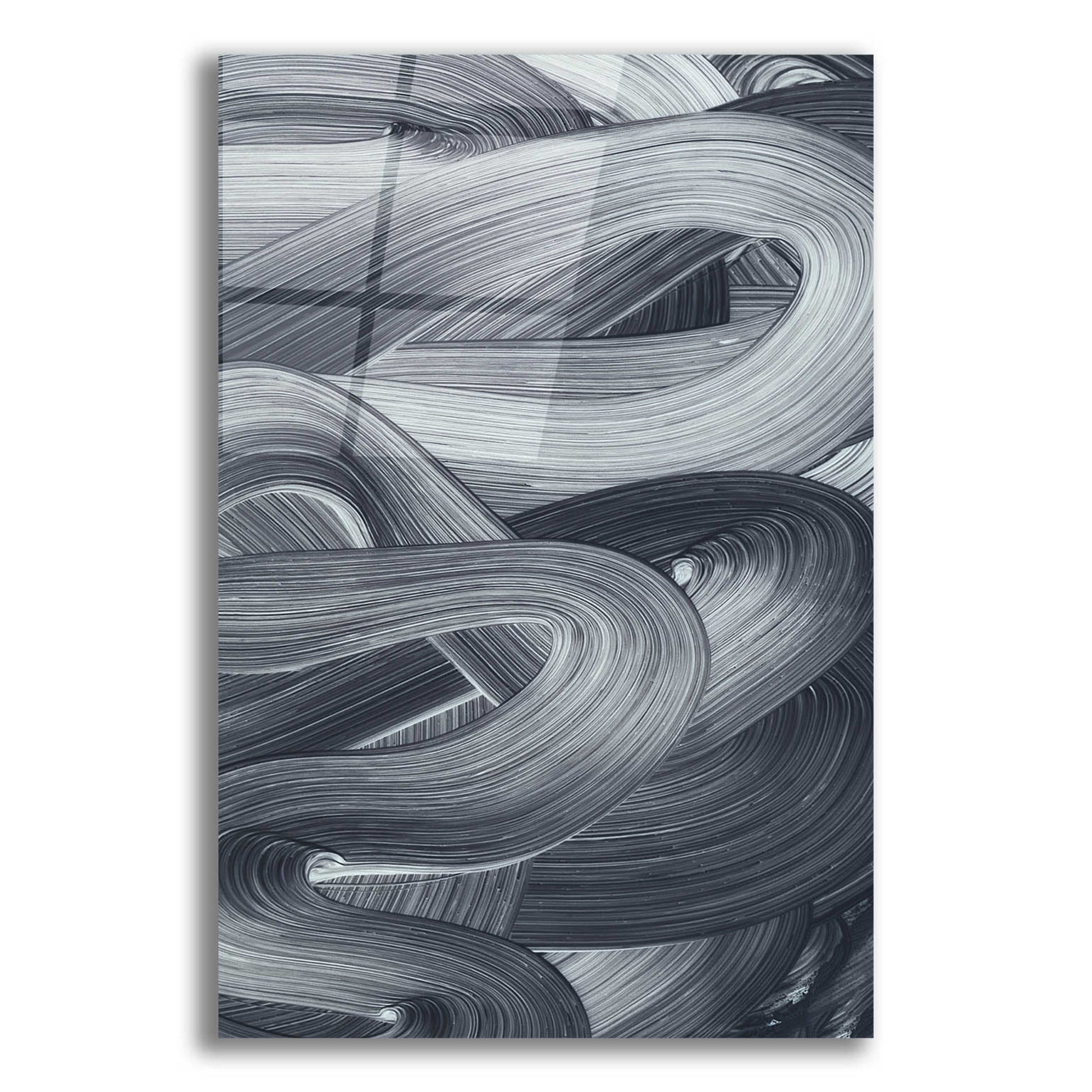 Epic Art 'Brushed 4' by Design Fabrikken, Acrylic Glass Wall Art,12x16