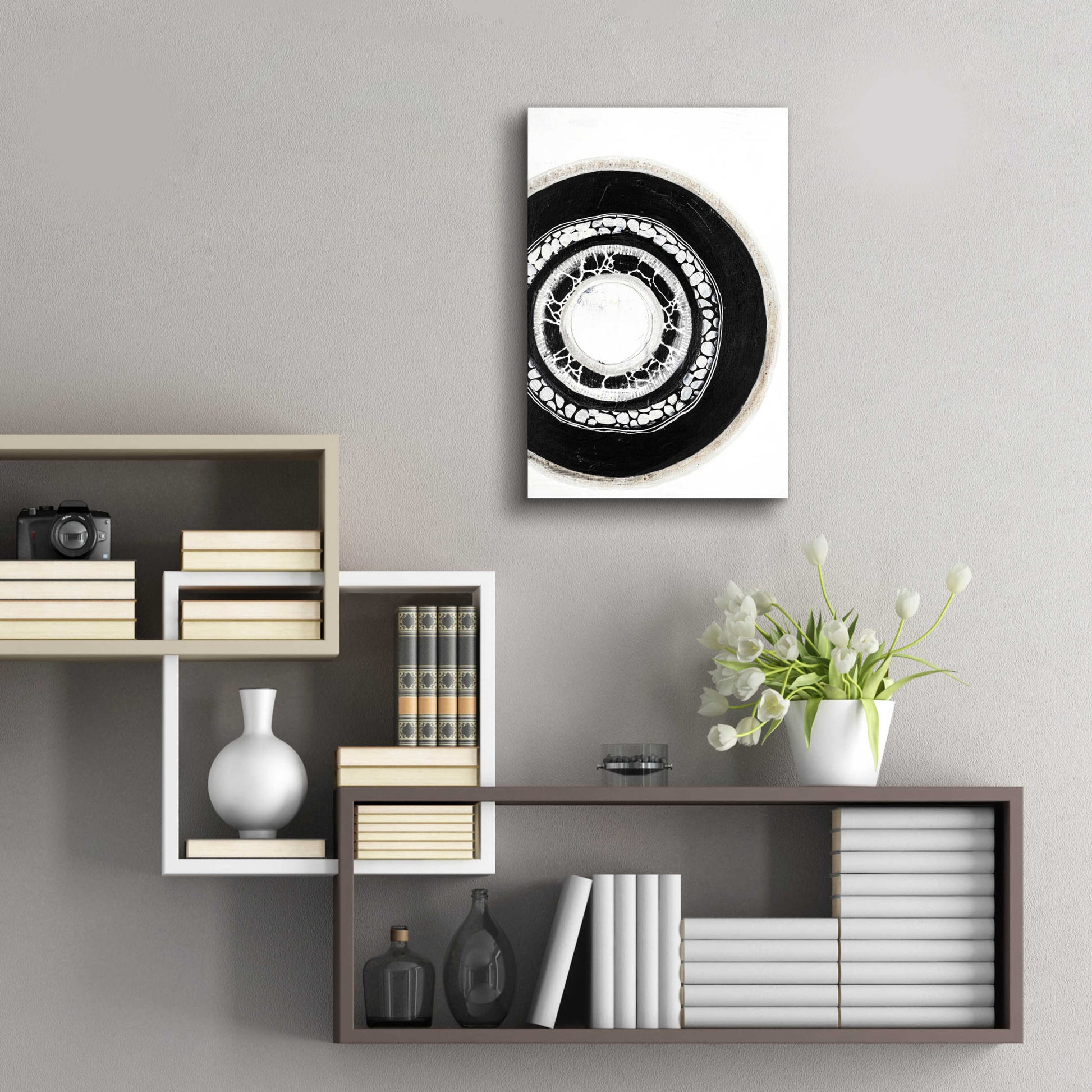 Epic Art 'Circuli 1' by Design Fabrikken, Acrylic Glass Wall Art,16x24