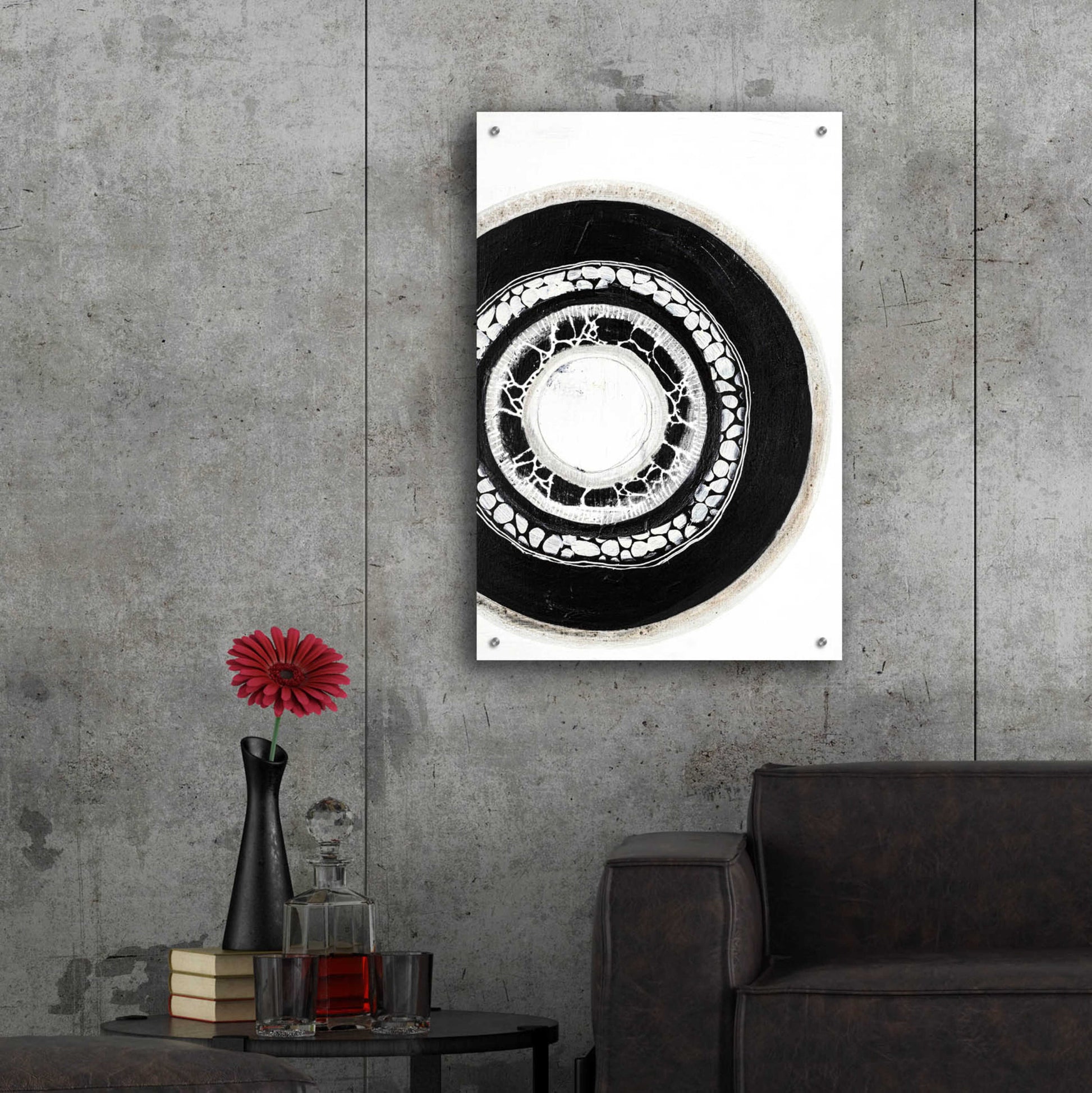 Epic Art 'Circuli 1' by Design Fabrikken, Acrylic Glass Wall Art,24x36